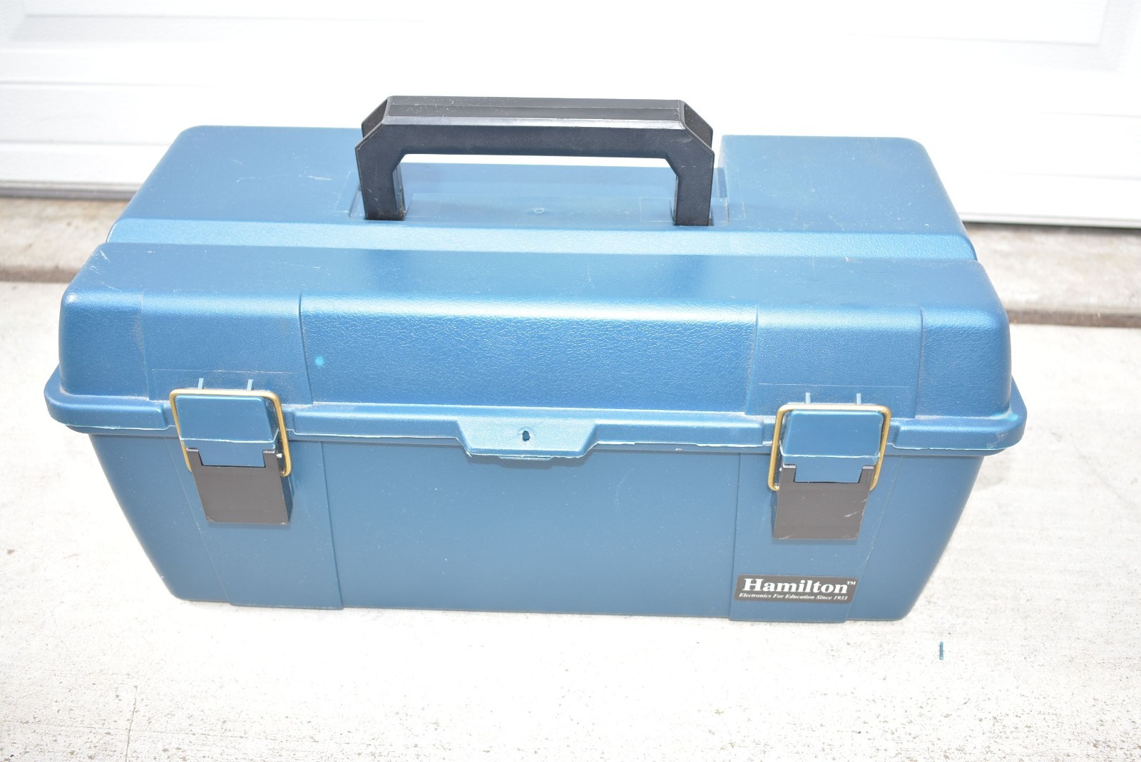 HAMILTON BUHL 6-STATION LISTENING SYSTEM 6 HEADSETS & JACKBOX W/CASE CLASSROOM