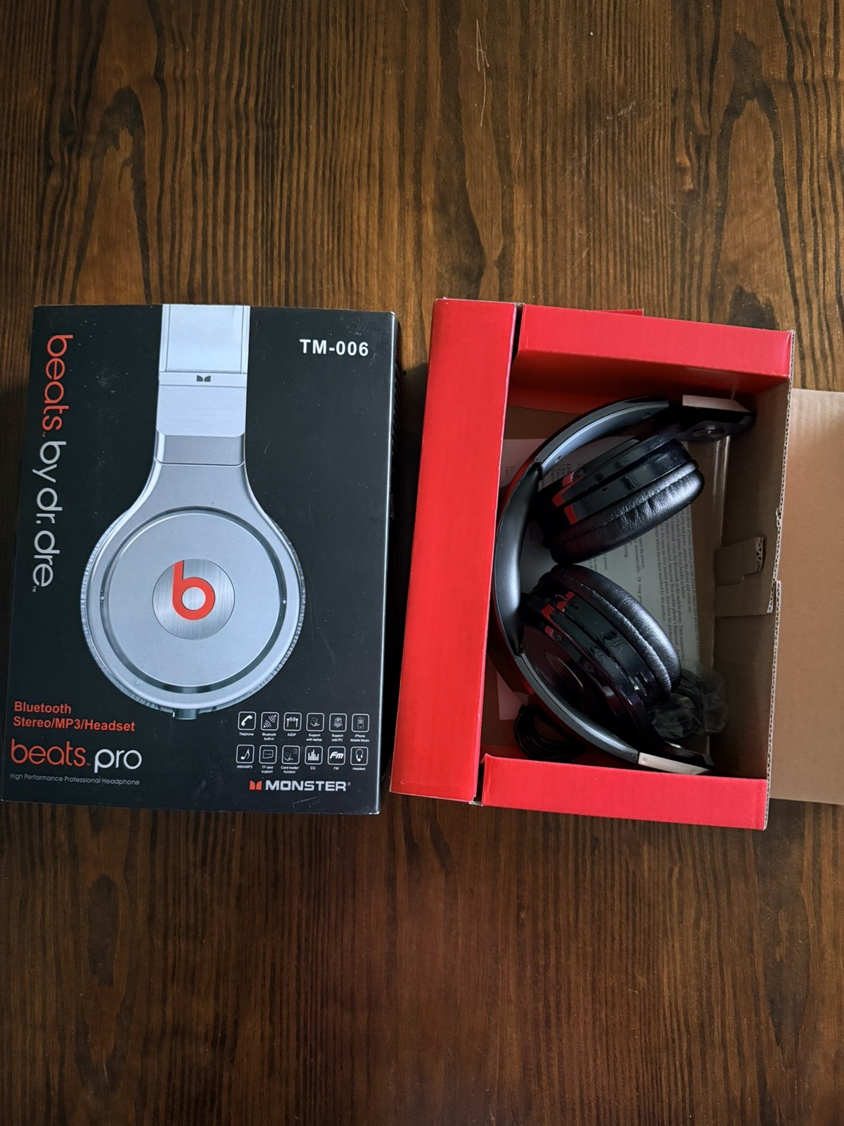 Apple Beats by Dr. Dre Pro Beats Over the Ear Headphones -Black Color