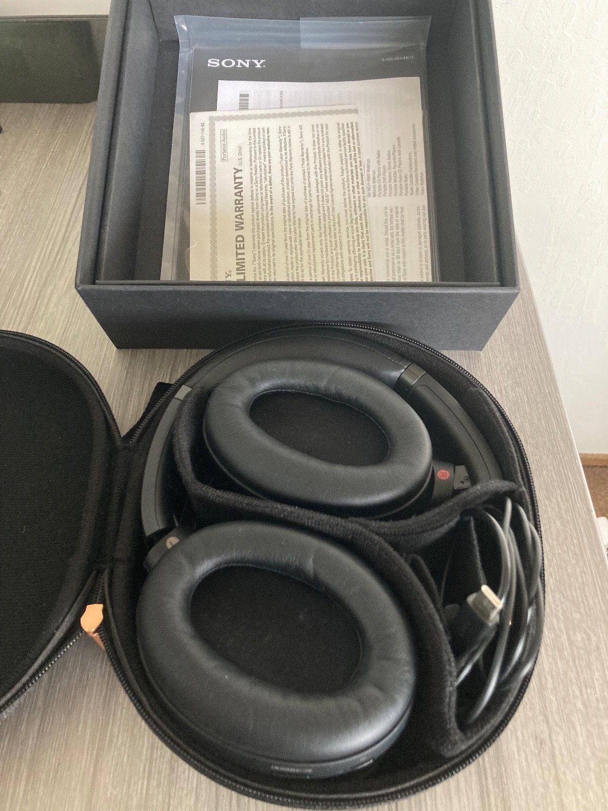 Sony MDR-10RNC Headband Headphones – Black