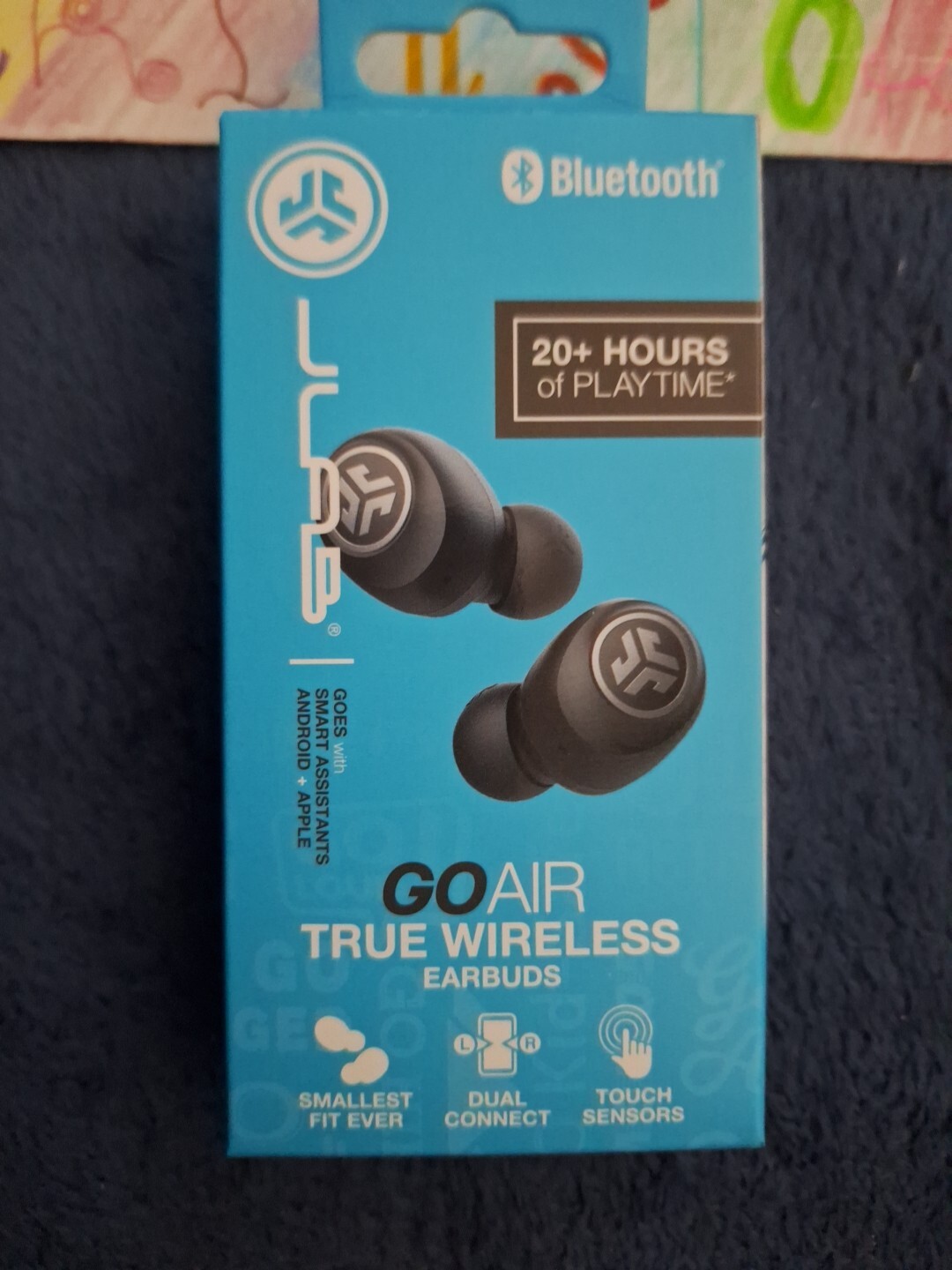 JLab Audio EBGOAIRRBLK82 In the Ear Headphones – Black