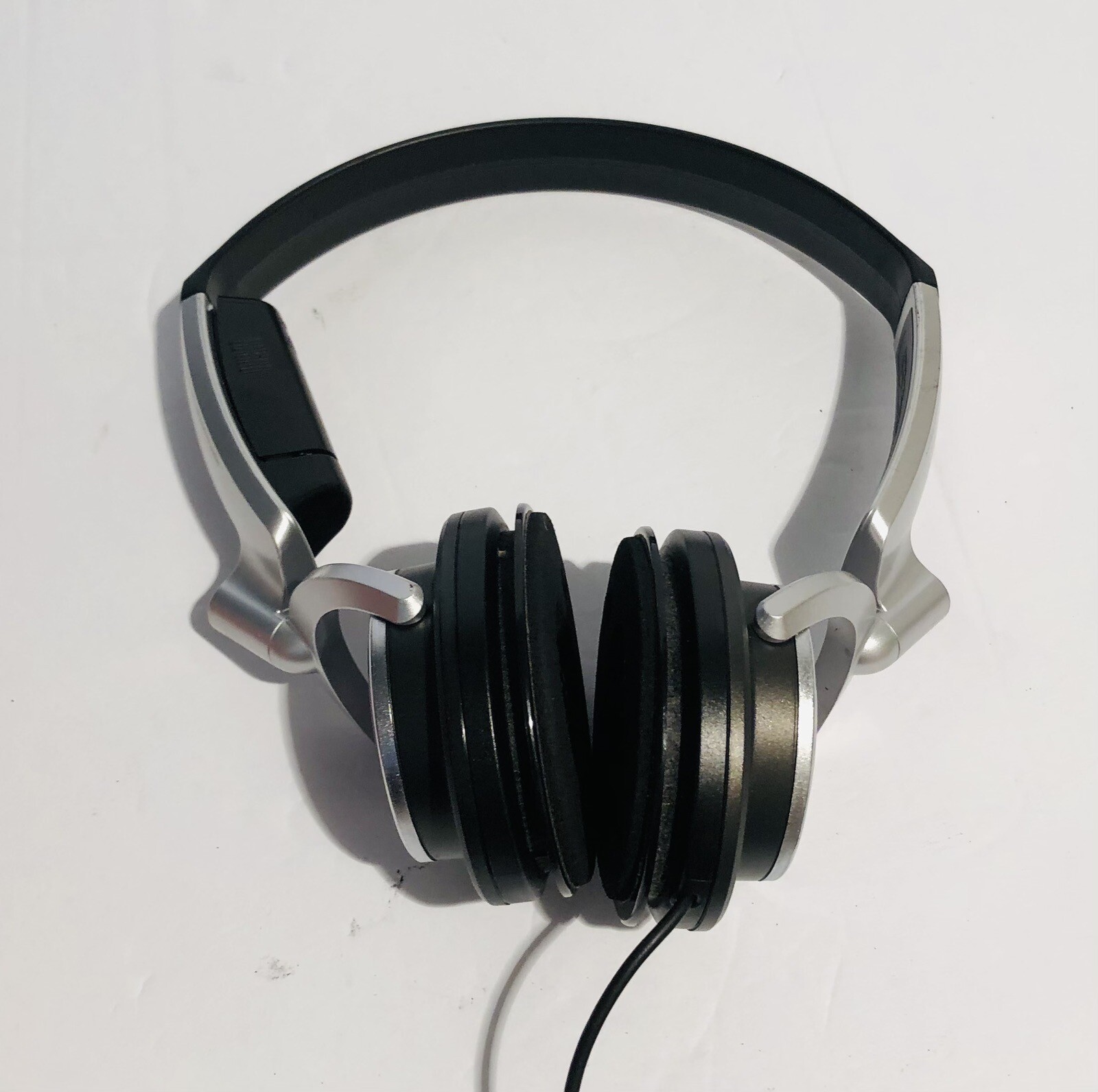 Sony MDR-NC6 Wired Headphones Silver Noise Canceling No Ear Pads