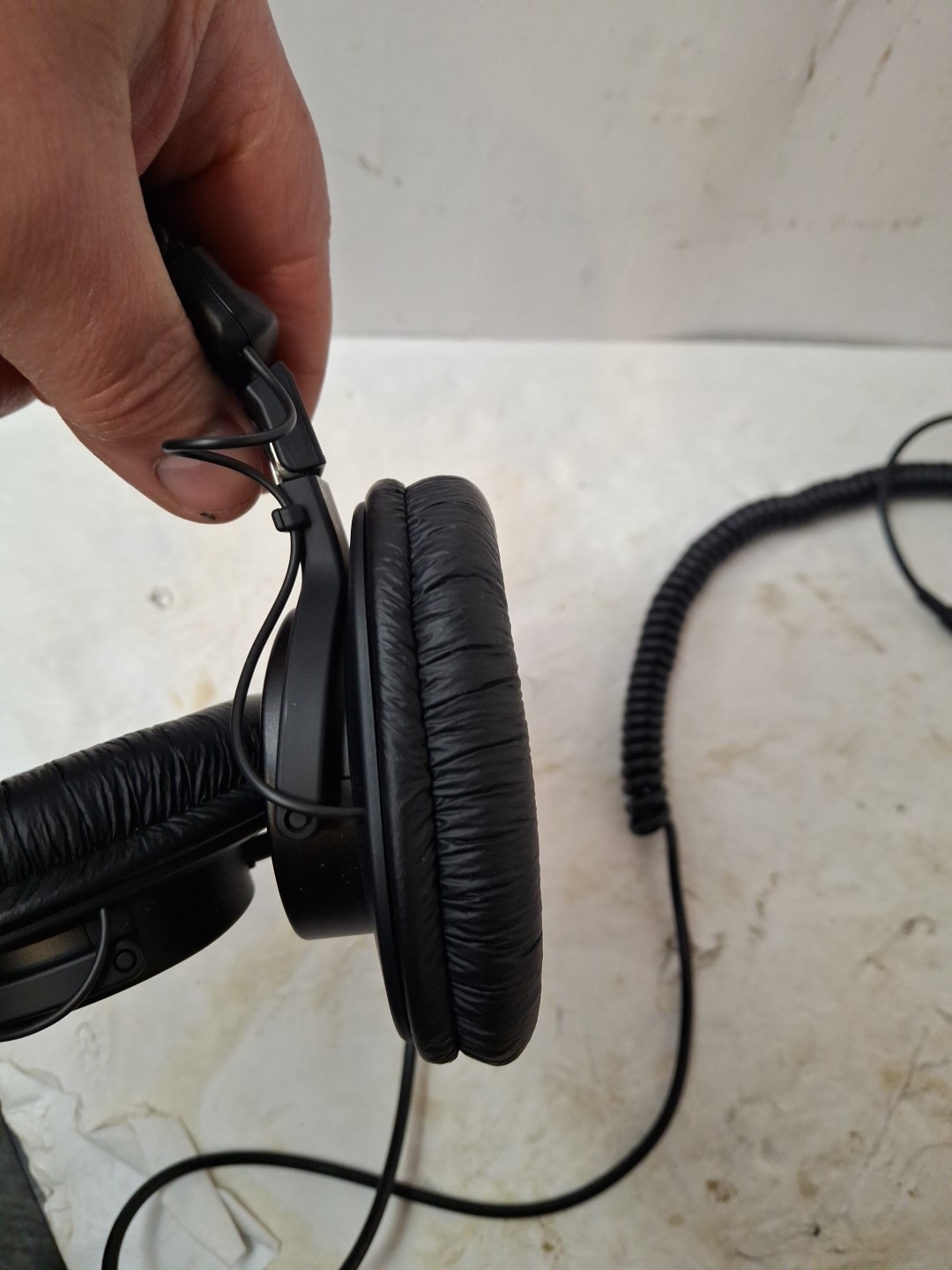 Sony MDR-7506 Sound Monitor Headphones (Black) Bag And Jack Excellent Condition