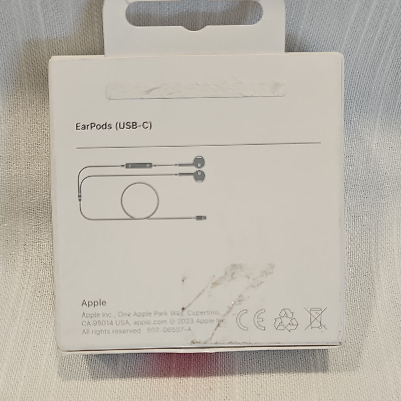 Apple EarPods USB-C Wired In-Ear Earbuds w/ Mic & Volume Controls White