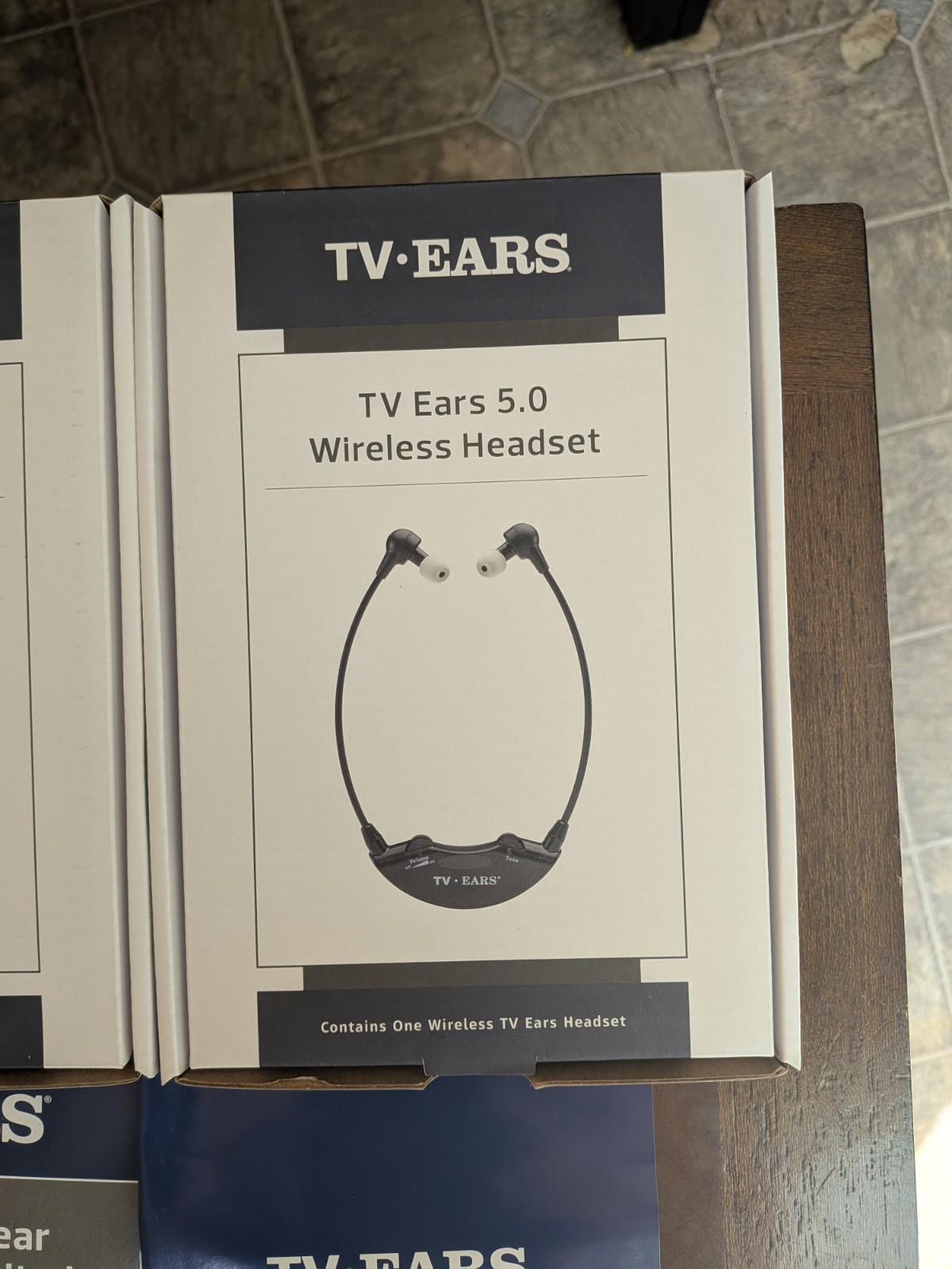 TV Ears 11841 Wireless Dual Digital Voice Clarifying Headphones Listening System
