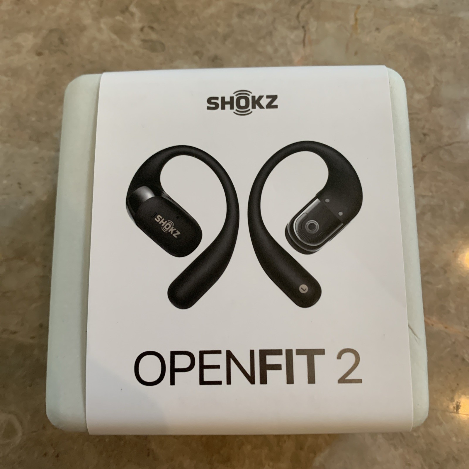 NEW Shokz – OpenFit 2 Open-Ear True Wireless Earbuds – Black FAST SHIPPING