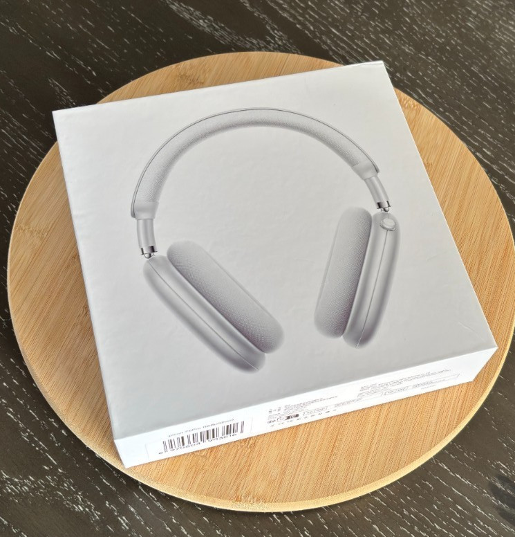 (Empty Box ONLY) Picun F8 Pro ANC Wireless Headphones – Grey – Includes Sleeve