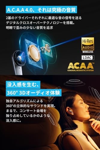 Anker Soundcore Liberty 4 Pro Wireless Bluetooth Earbuds Sky Blue New R87241341