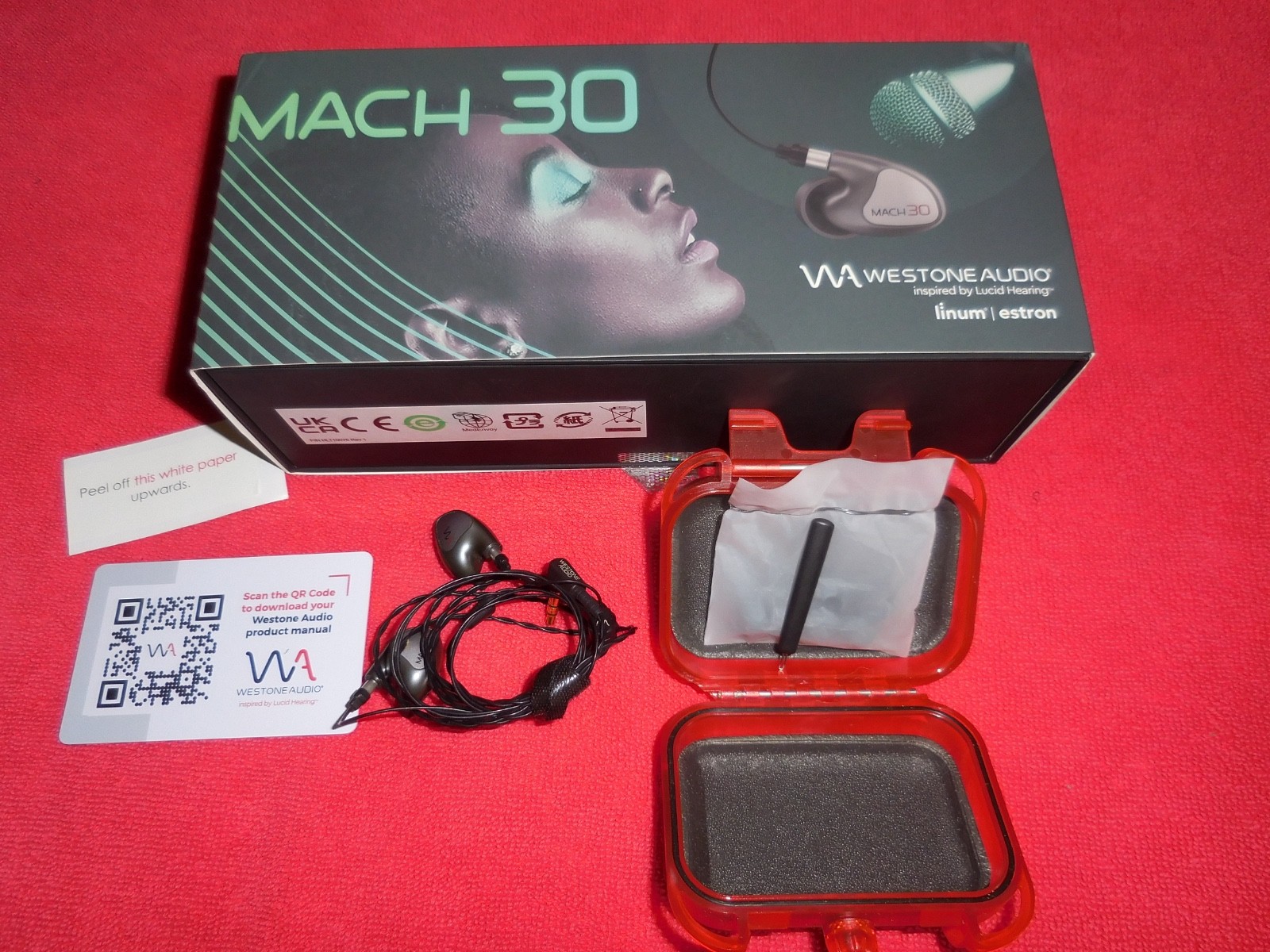 Westone Audio Mach 30 3-driver Universal In-ear Monitors – 3-way