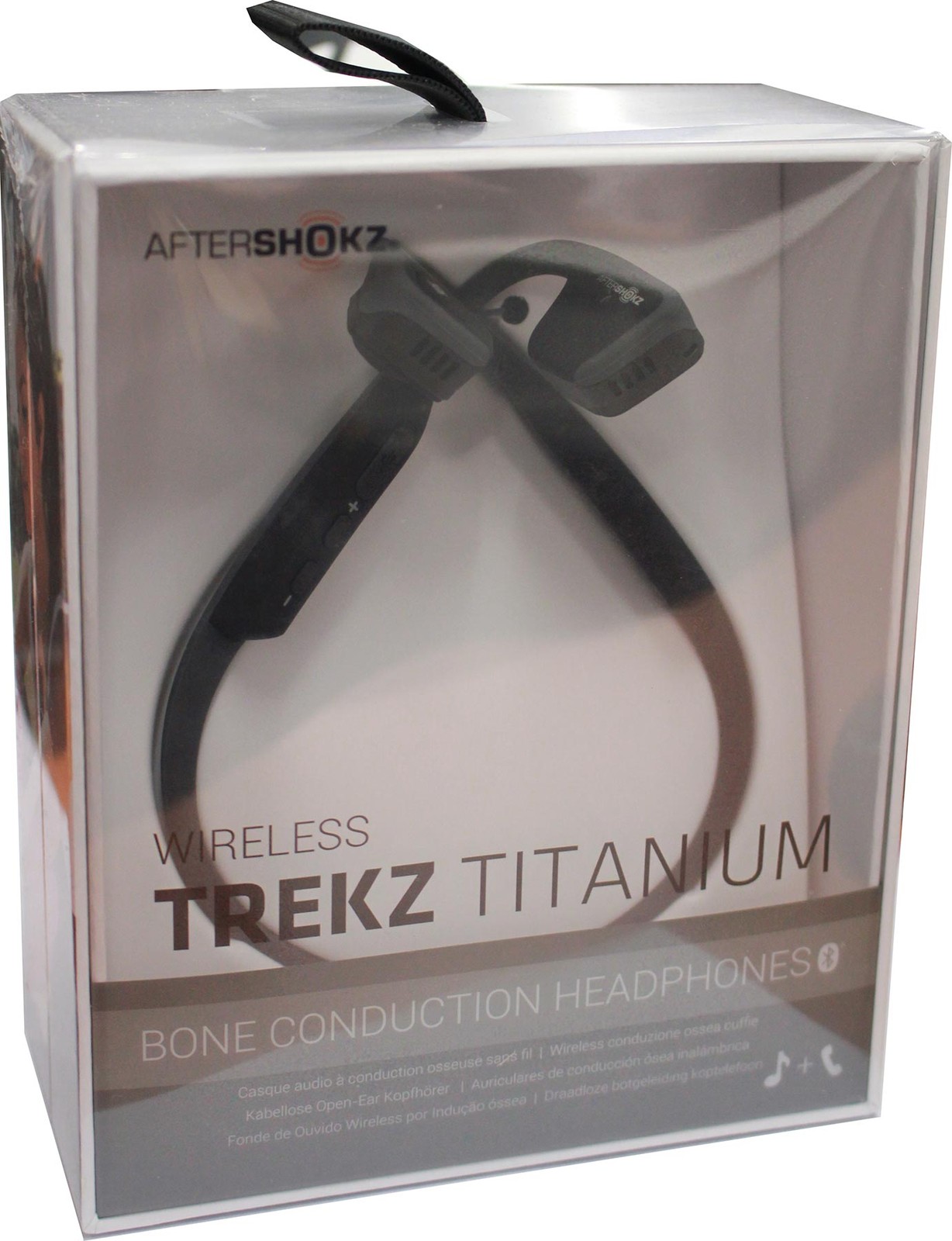 Aftershokz AS600SG Trekz Titanium Wireless Bone Conduction Headphones Slate Grey