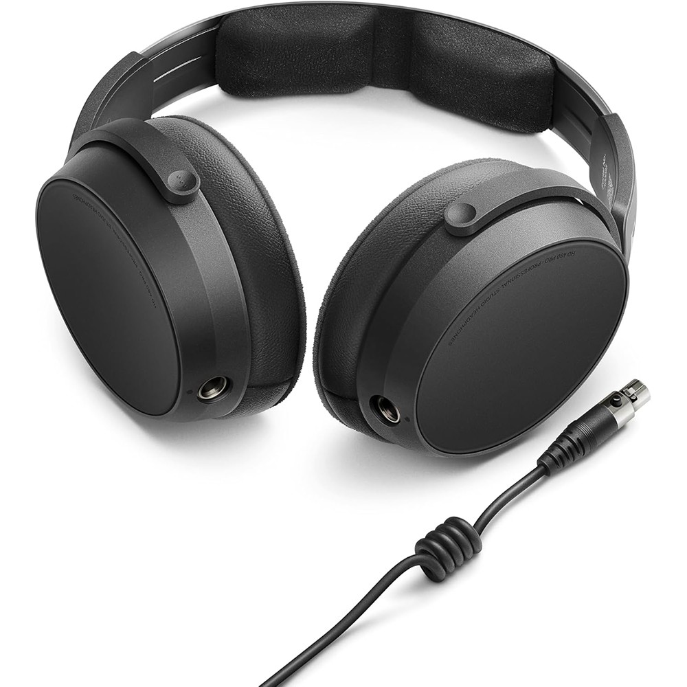 HD 480 PRO Plus Professional Closed-Back Studio Headphones, Black