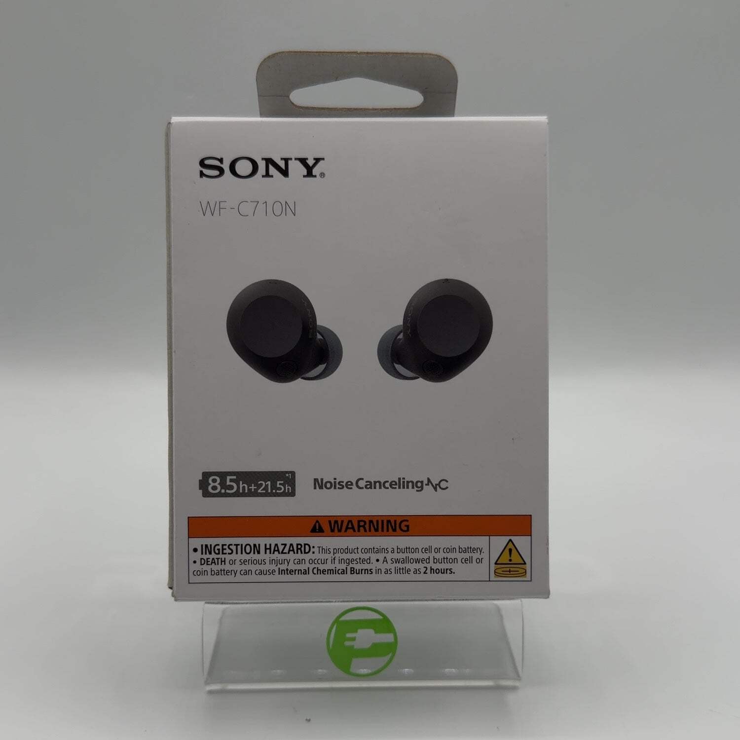 Sony YY2986 Noise Cancelling Wireless Earbuds Black WF-C710N