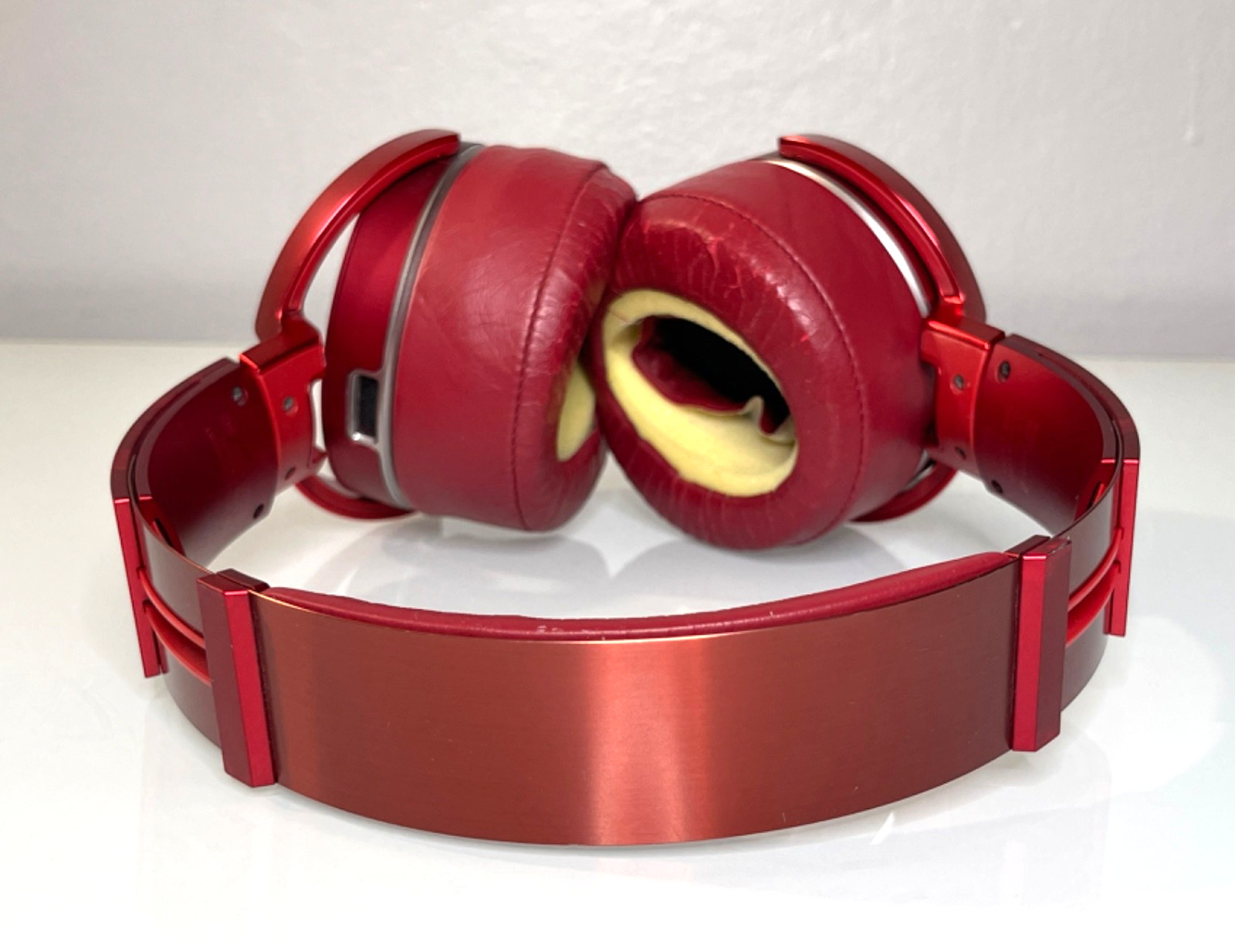 Sony MDR-XB950BT Extra Bass Bluetooth Over Ear Headphones – Red (Needs New Pads)