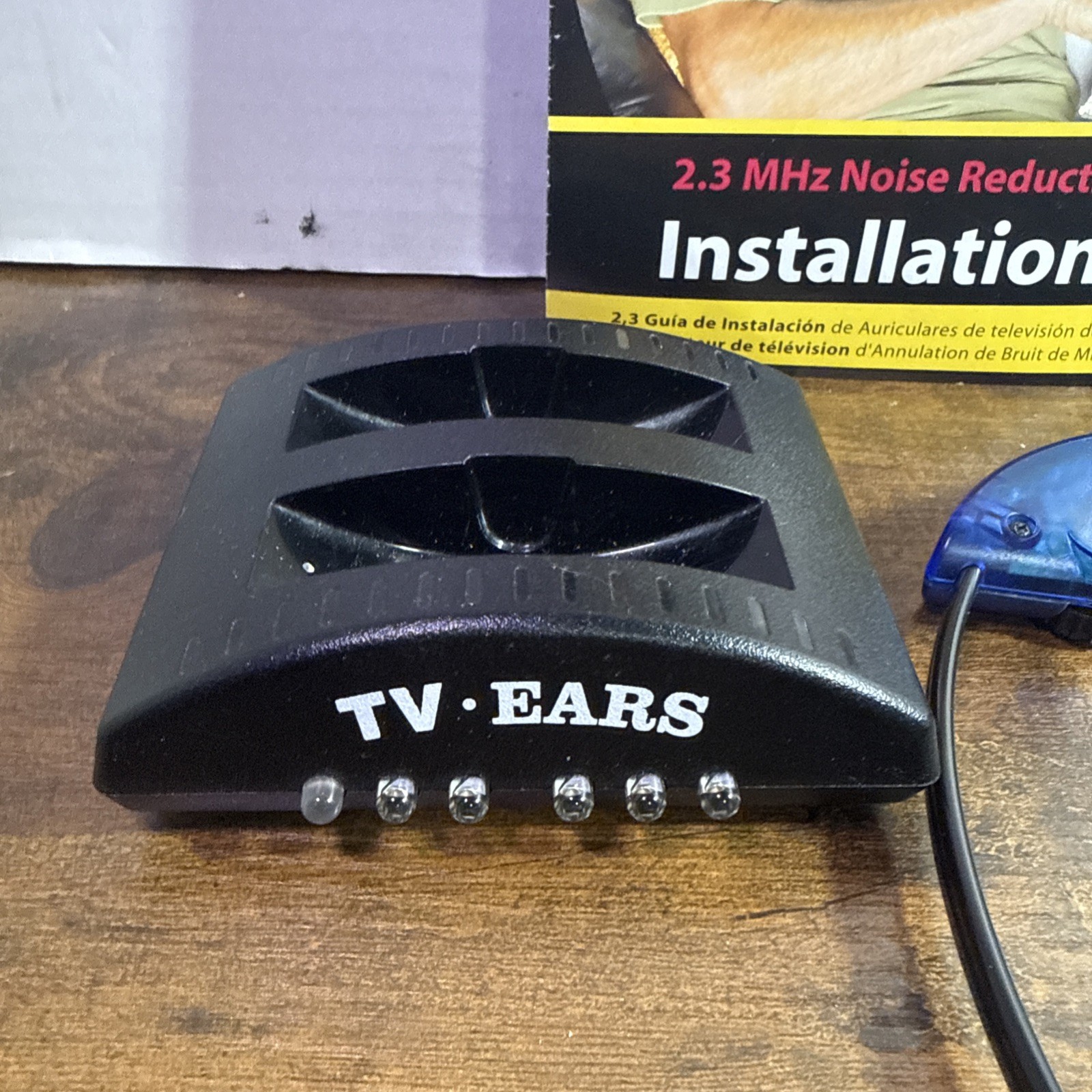 TV EARS Original Wireless Headset System TV Hearing Aid Device MINT CONDITION