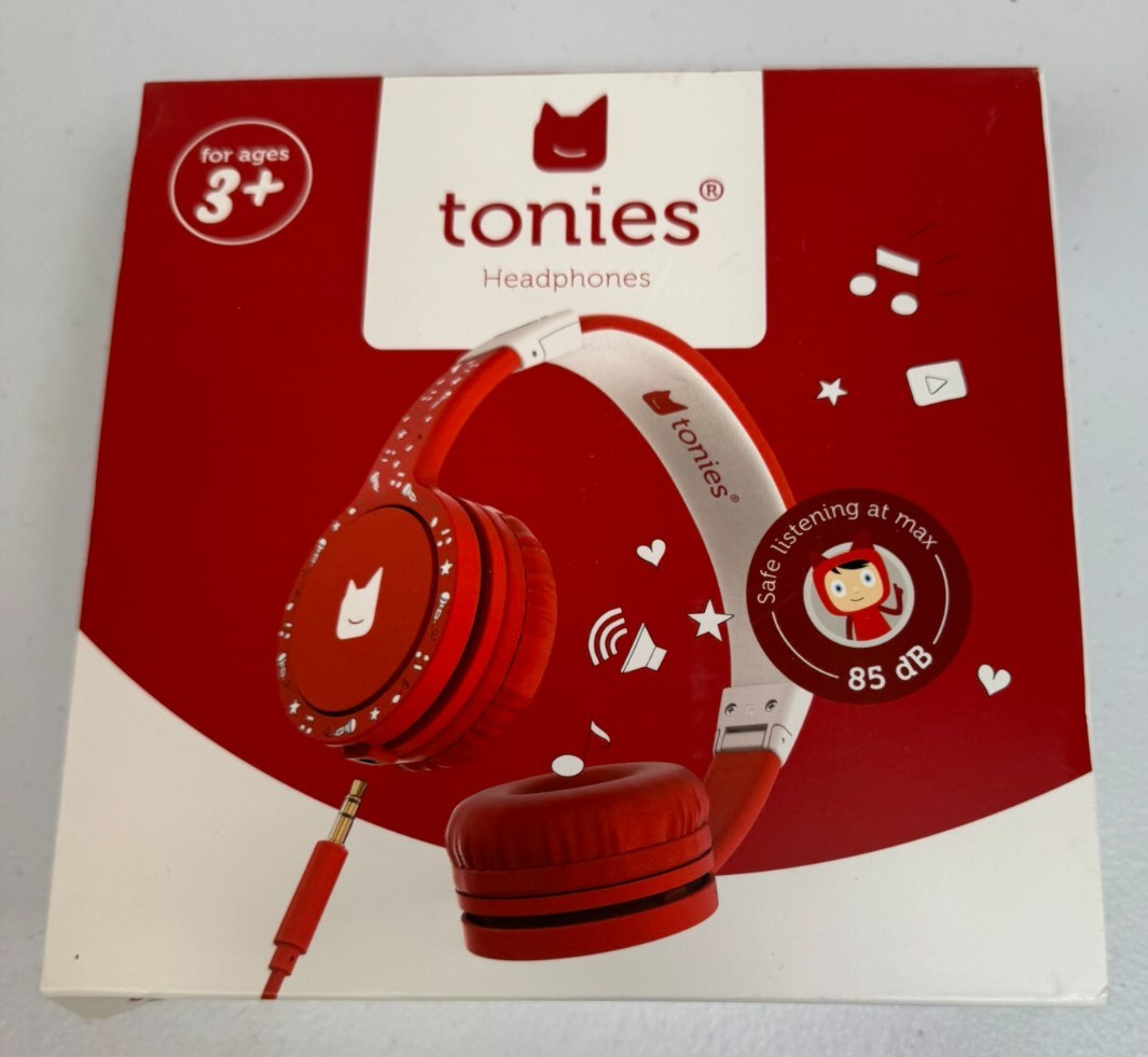 Tonies Headphones – Red (Read Description)