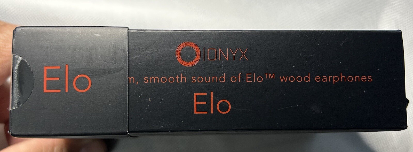 Elo Onyx Noise Cancelling in-Ear Wired Headphones with Microphone Black NEW