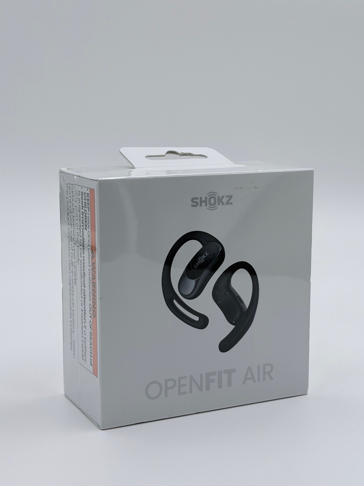 NEW SHOKZ OPENFIT AIR OPEN-EAR TRUE WIRELESS EARBUDS BLACK FAST FREE SHIPPING