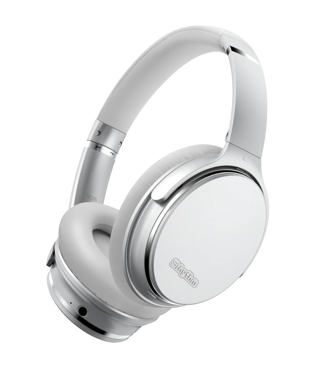 Srhythm Wireless Noise Cancelling Stero Headset NiceComfort 35 Silver BRAND NEW
