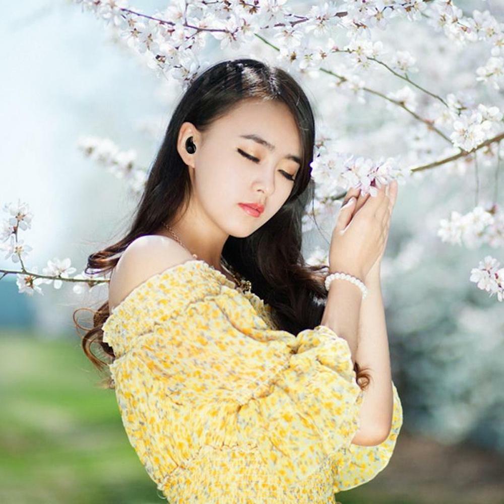 BLUETOOTH MINI HEADPHONE FASHION STYLE PRO stereo earphone headset RECHARGEABLE