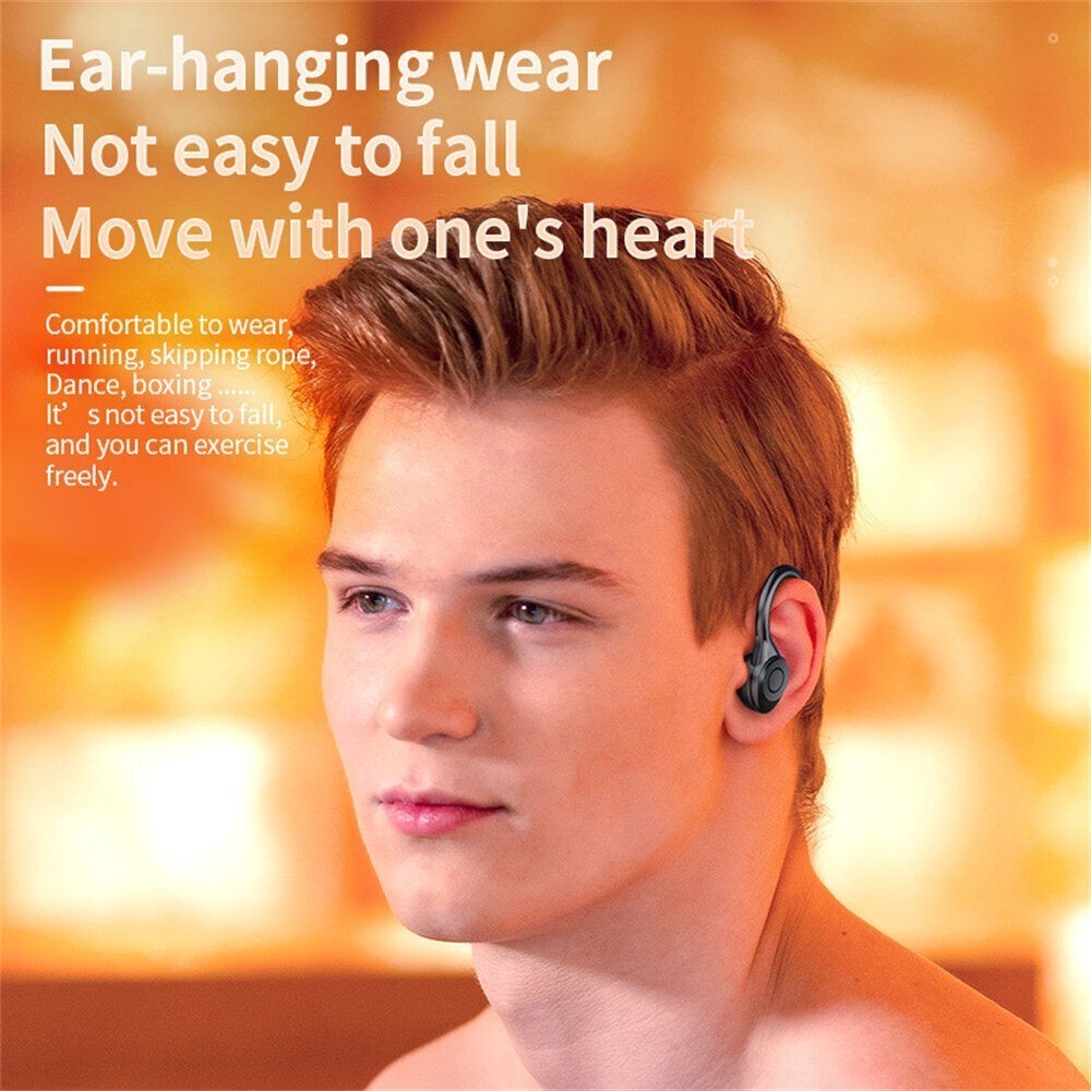 Bluetooth 5.3 Headset Wireless TWS Earphones Earbuds Stereo Headphones Ear Hook