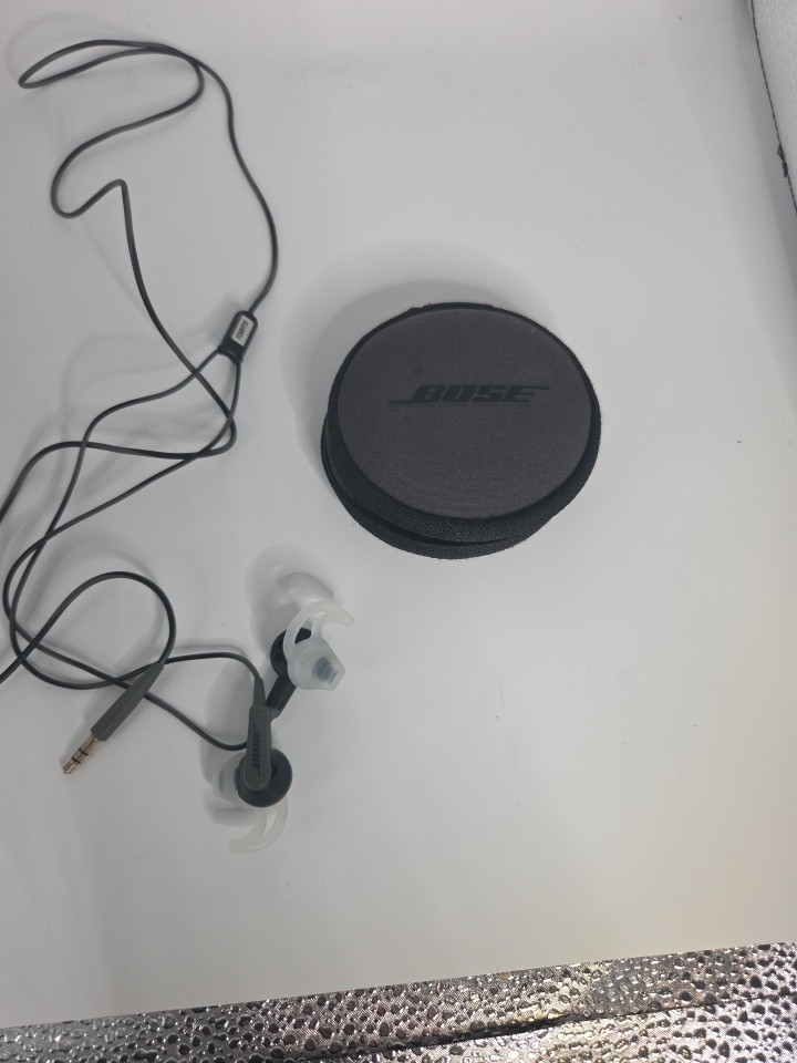 Bose SoundSport 3.5mm Wired Earbuds (In-ear) Sport Headphones GENUINE – Charcoal