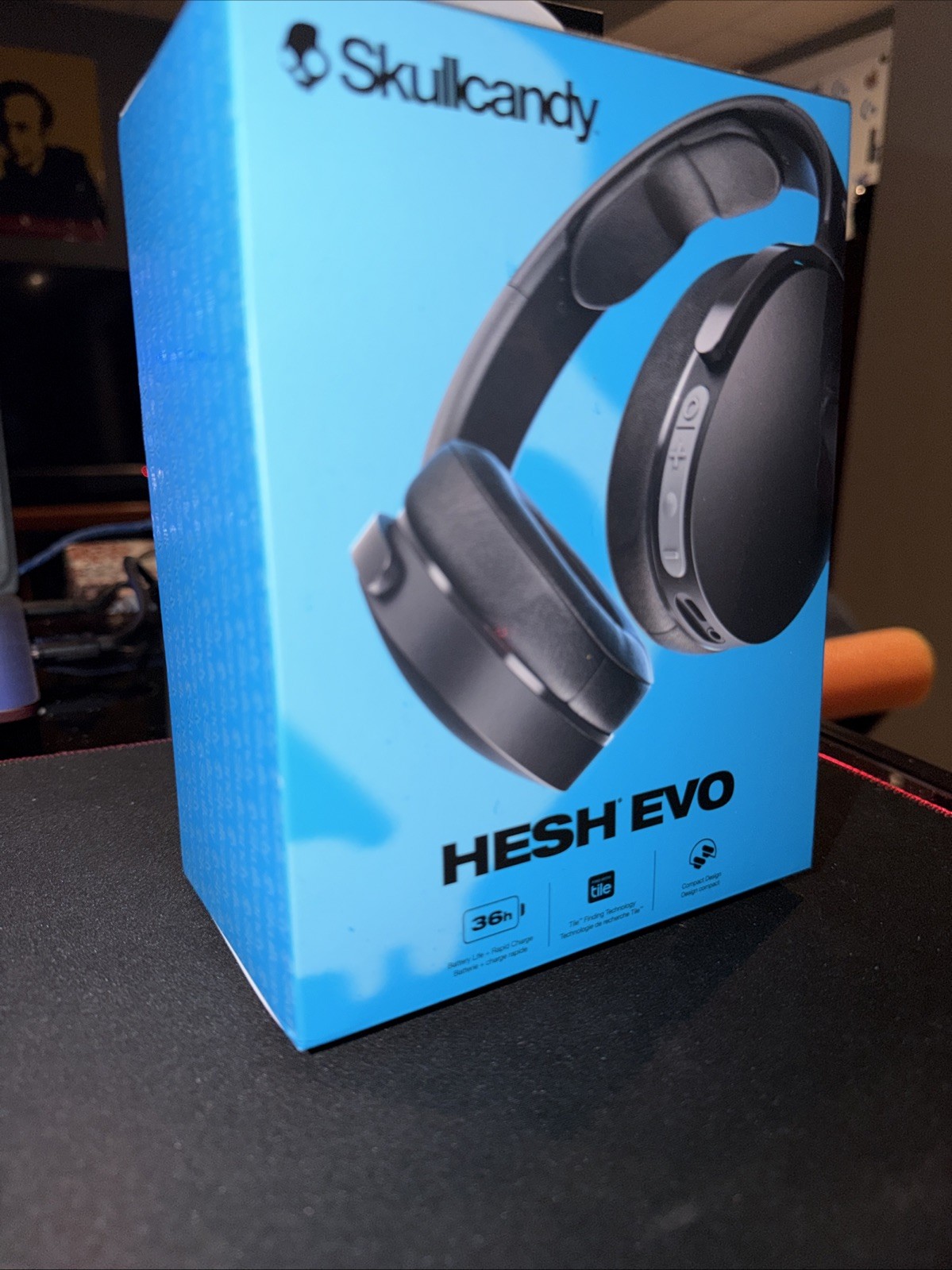 Skullcandy Hesh Evo S6HVW-N740 Bluetooth Wireless Over Ear Headphones – Black