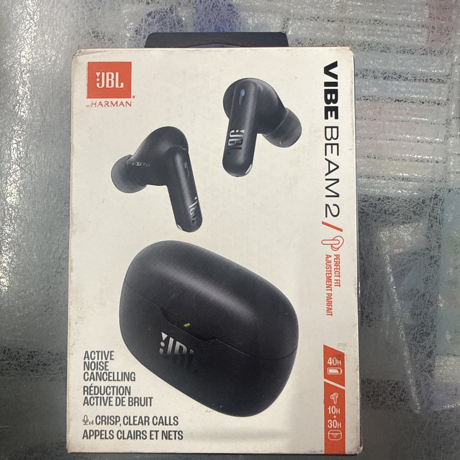 JBL Vibe Beam 2 Wireless Earbuds Noise Cancelling In‑Ear Headphones NWT