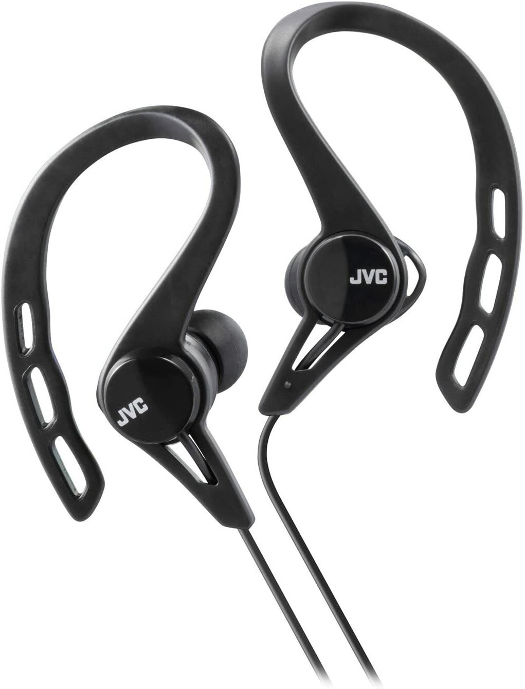 JVC HA-EC20BT Bluetooth Wireless Sports Clip In-Ear Headphones – Black