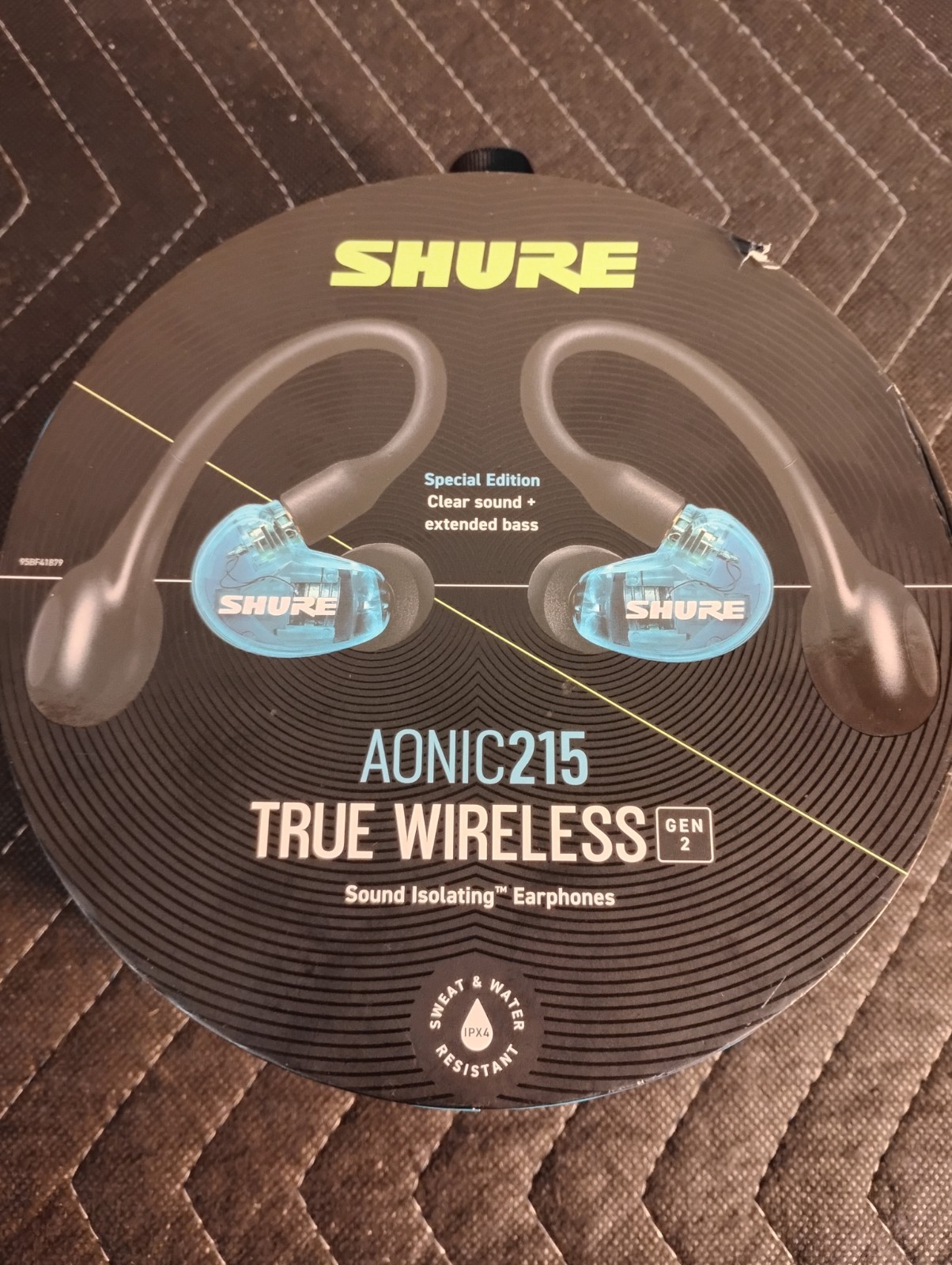 SHURE AONIC215 TRUE WIRELESS 2nd Generation Sound Isolating Earphones