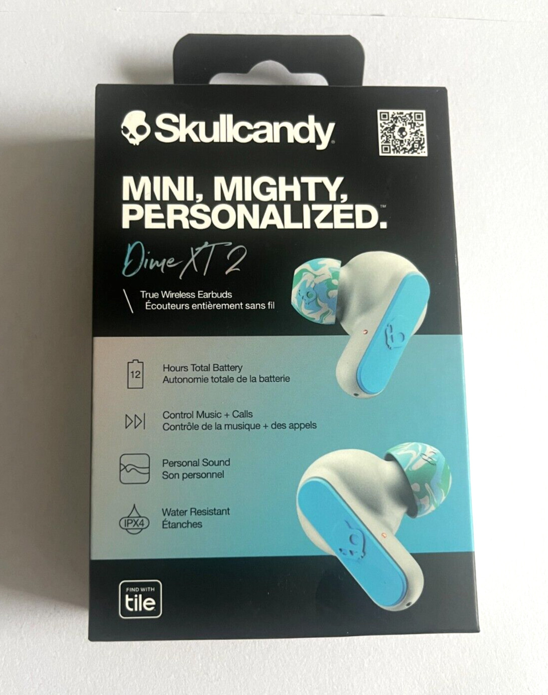 New Skullcandy Dime XT2 True Wireless Earbuds LIGHT BLUE