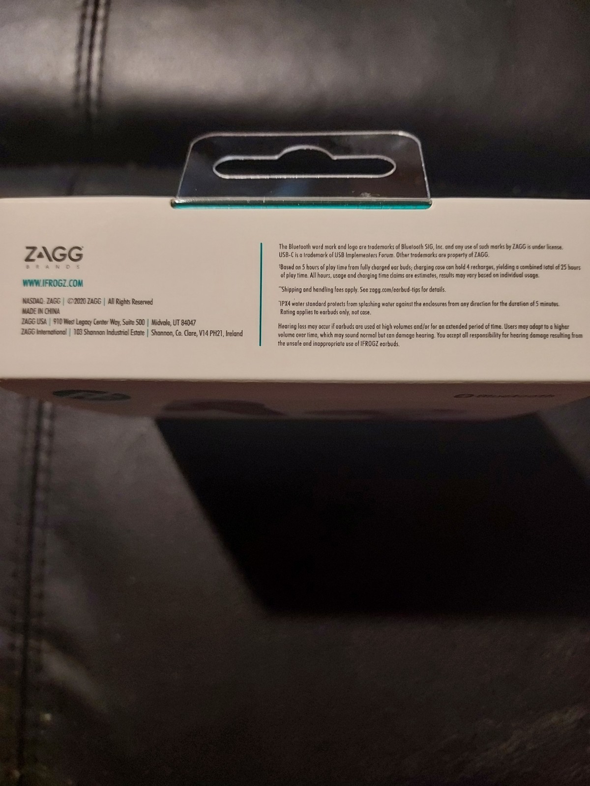 Airtime Wireless EarBuds With Noise Cancellation Rose Gold 25 Hr Battery Life