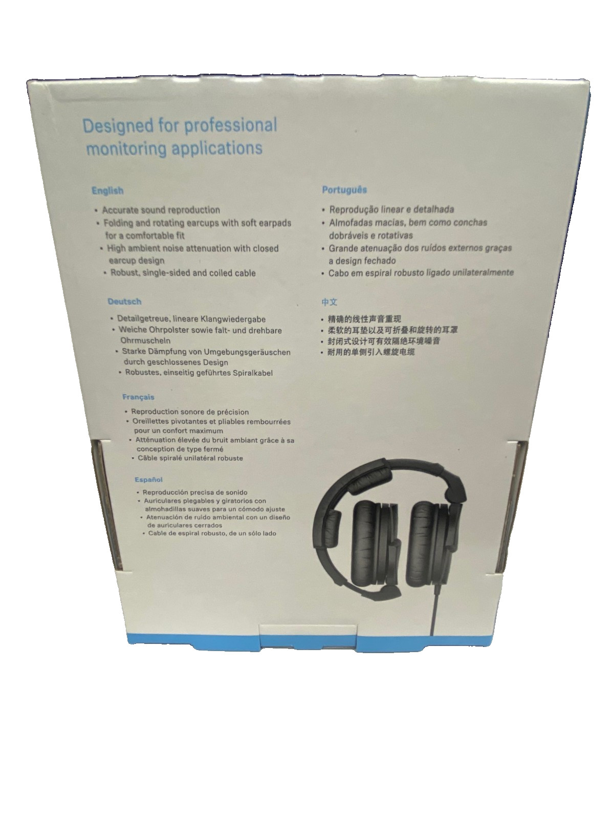Sennheiser HD 280 Pro Over the Ear 285g Monitoring Headphones 506845 Black