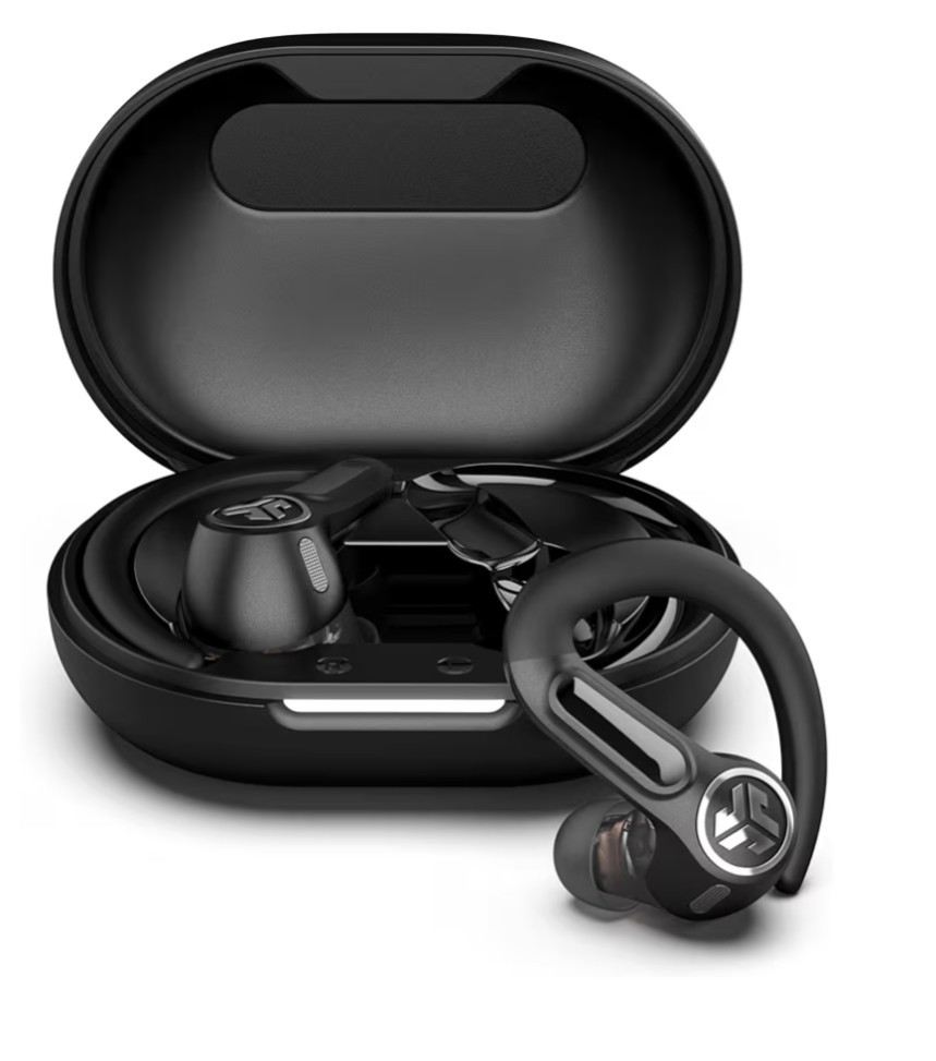 JLAB Hi-Res Audio Wireless LDAC Hybrid Noise Canceling Epic SportsANC3 Dual Driv