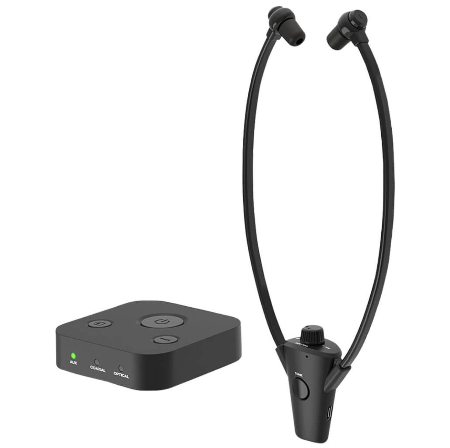 ** Lot of 2 ** Acoustic Research MySound Wireless TV Headset ARHTV1T – New
