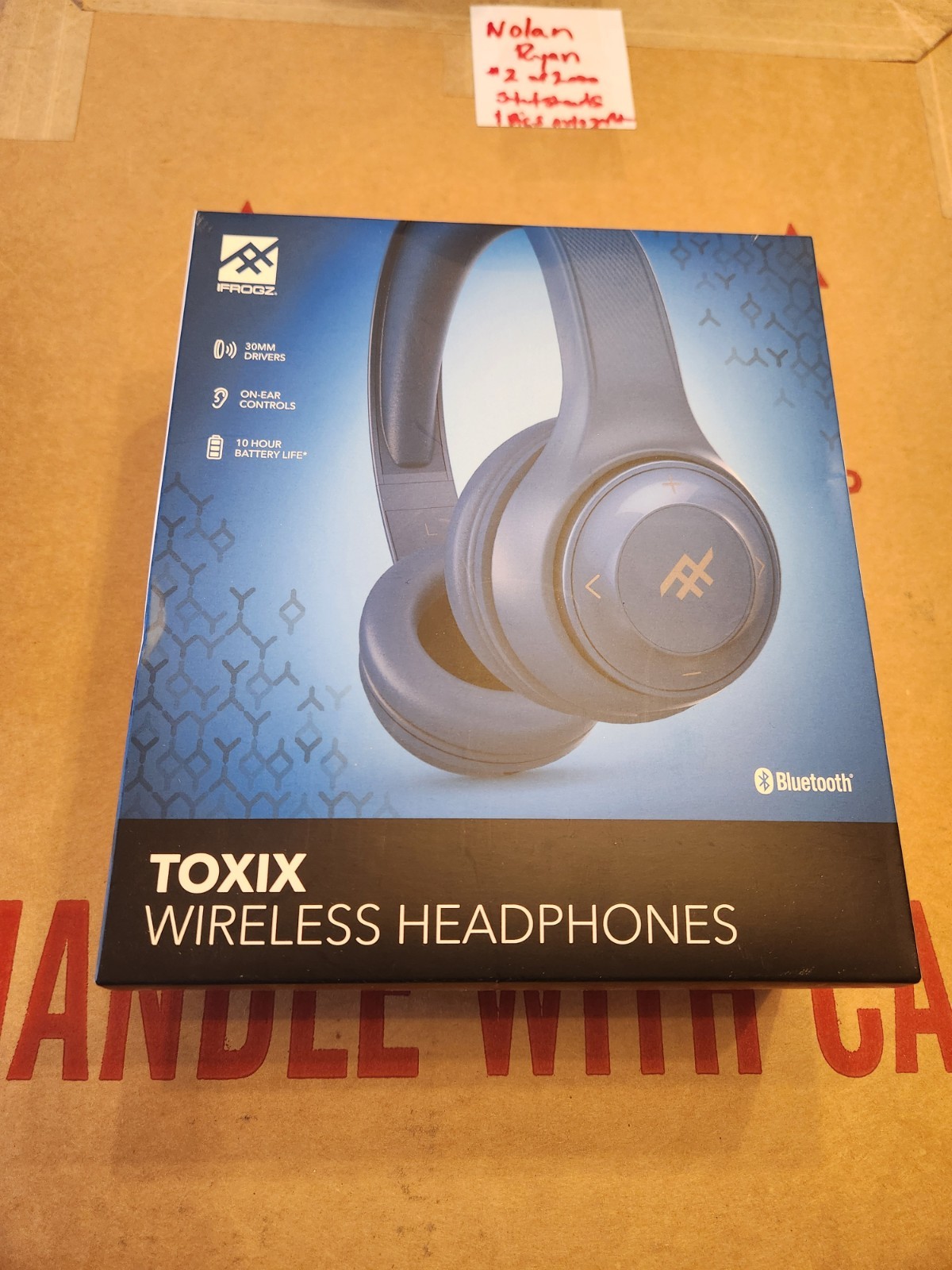 IFROGZ TOXIX WIRELESS HEADPHONES NIB!
