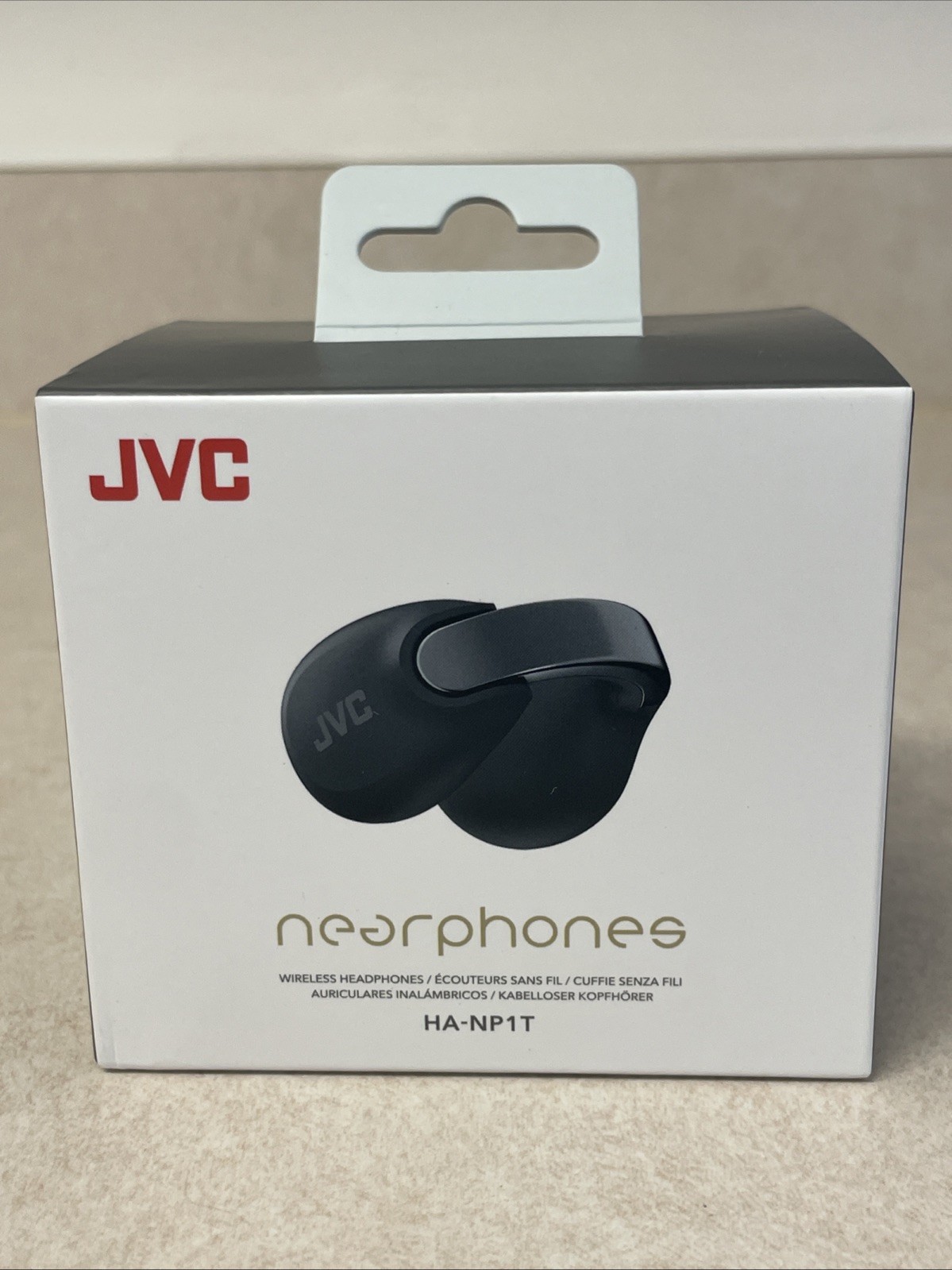 JVC HA-NP1T-B Wireless Earphones Bluetooth Ver.5.3 Open Ear New Open Box