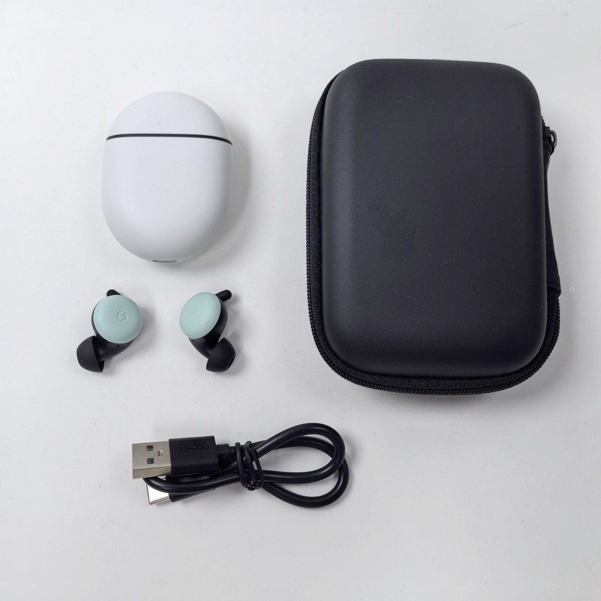 Google Pixel Buds 2nd Gen True Wireless Earbuds Bluetooth Headphones Mint Green