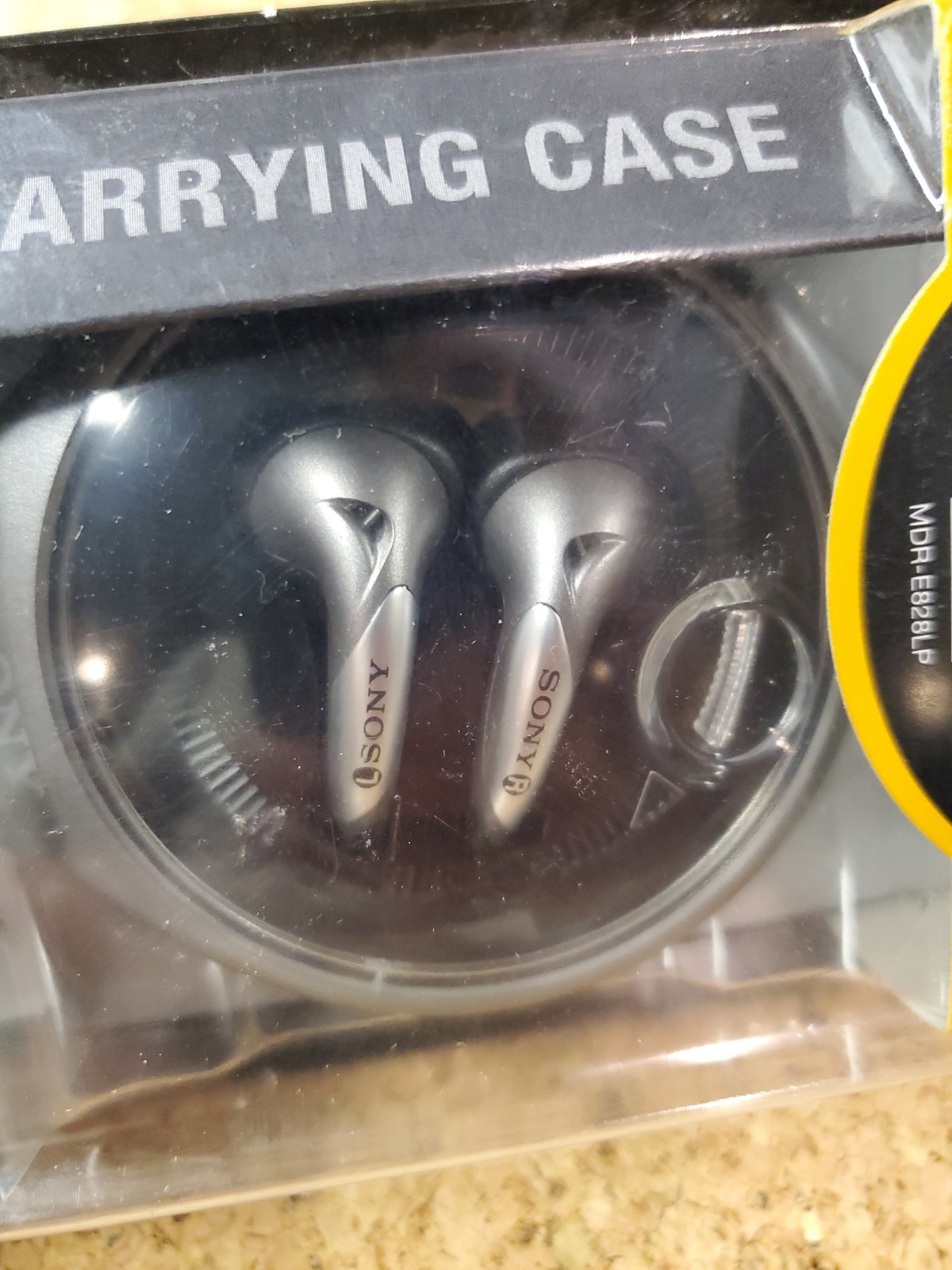 Vintage New Sony WALKMAN Stereo Bud Headphones MDR-E828LP Factory Sealed RARE