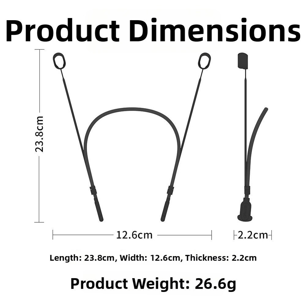 For Sony WF-1000XM6 Neck Strap Silicone Lanyard for Secure Earbud Carry