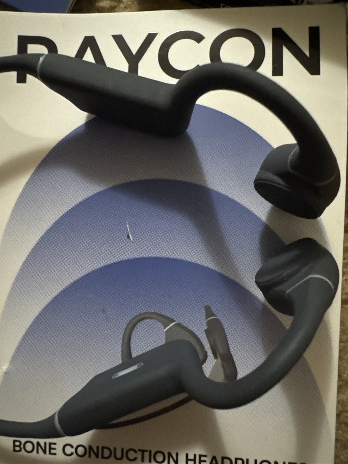 Raycon Bone Conduction Headphones (Gray, Model: RBB842)