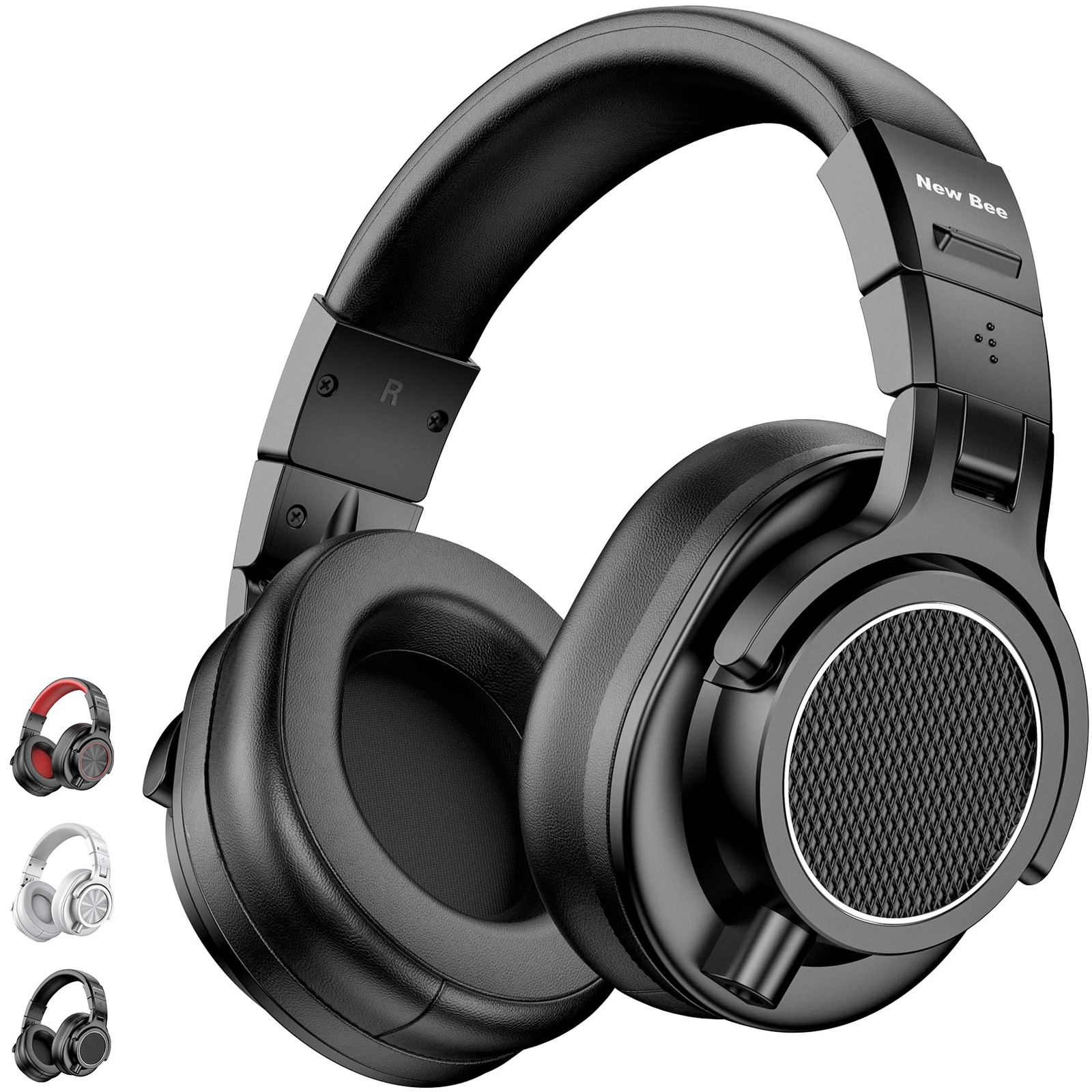 Studio Headphones, Wired Headphones with 50mm Drivers, Professional DJ Headph…