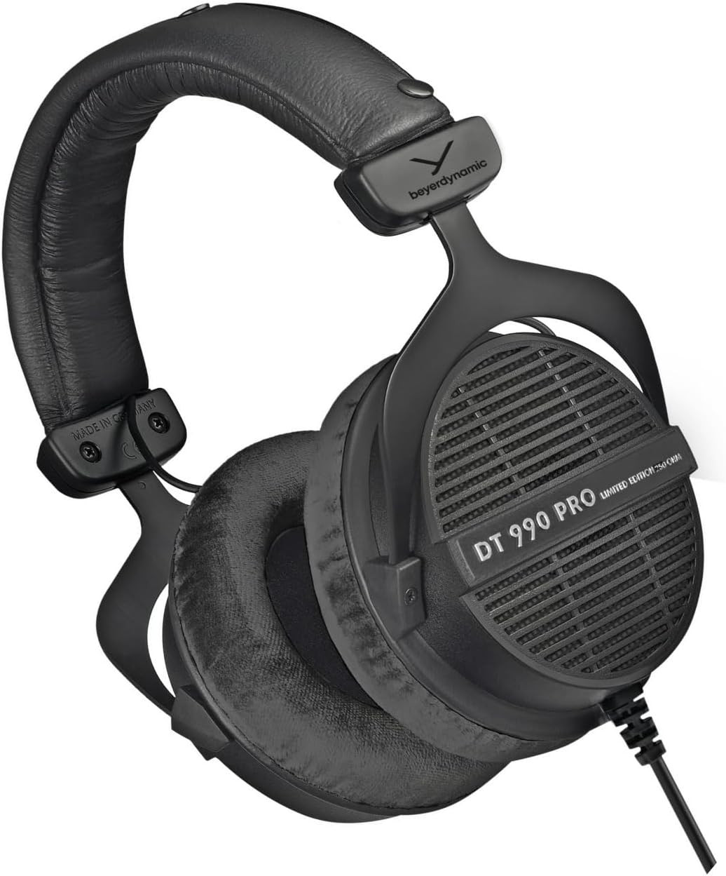 DT 990 PRO 250 Ohm – LIMITED EDITION (Black, Straight Cable)