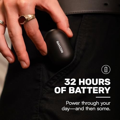 Everyday Classic Bluetooth Wireless Earbuds + Microphone with Active Black