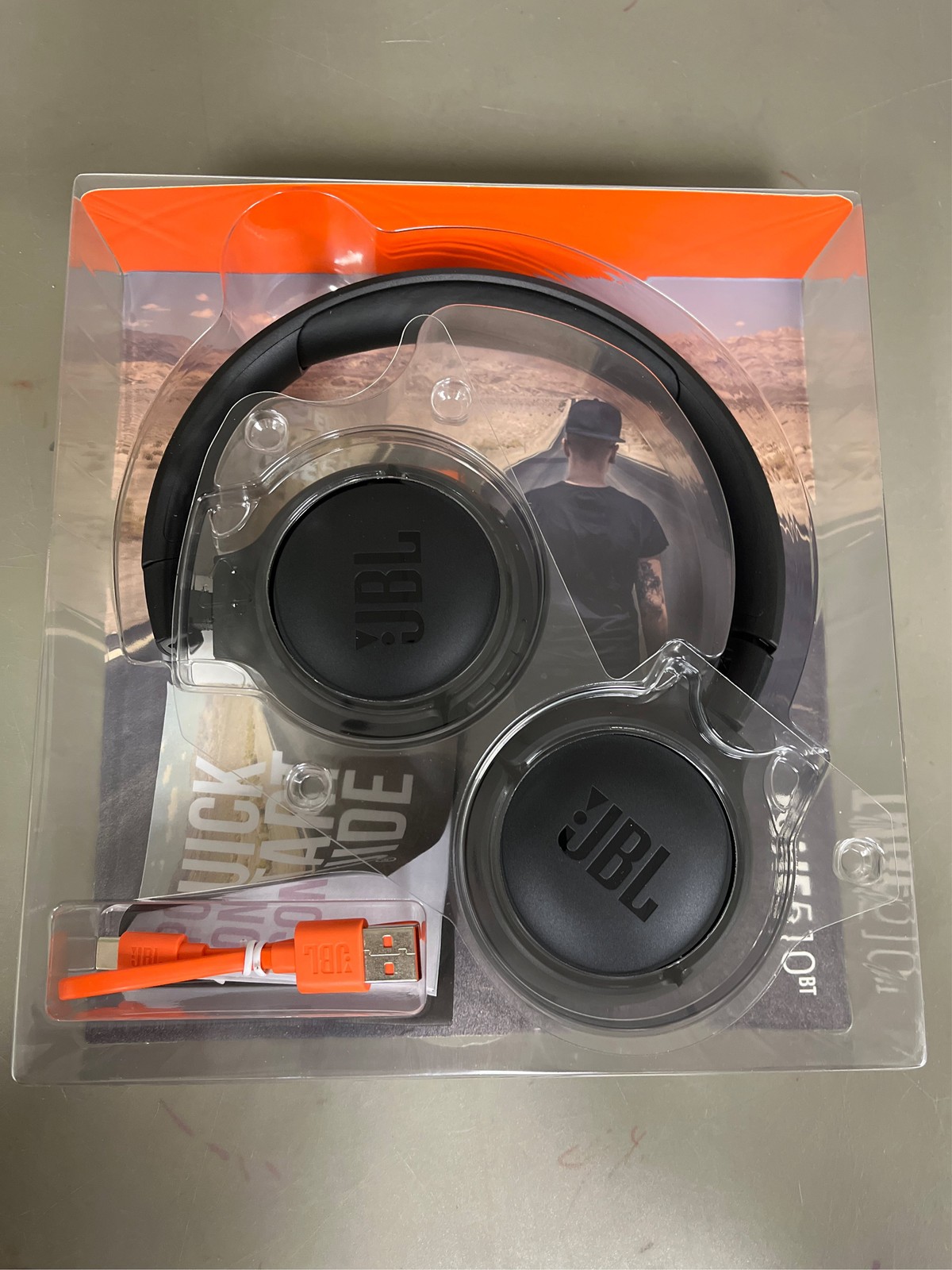 JBL Tune510BT Wireless On-Ear Headphones Black
