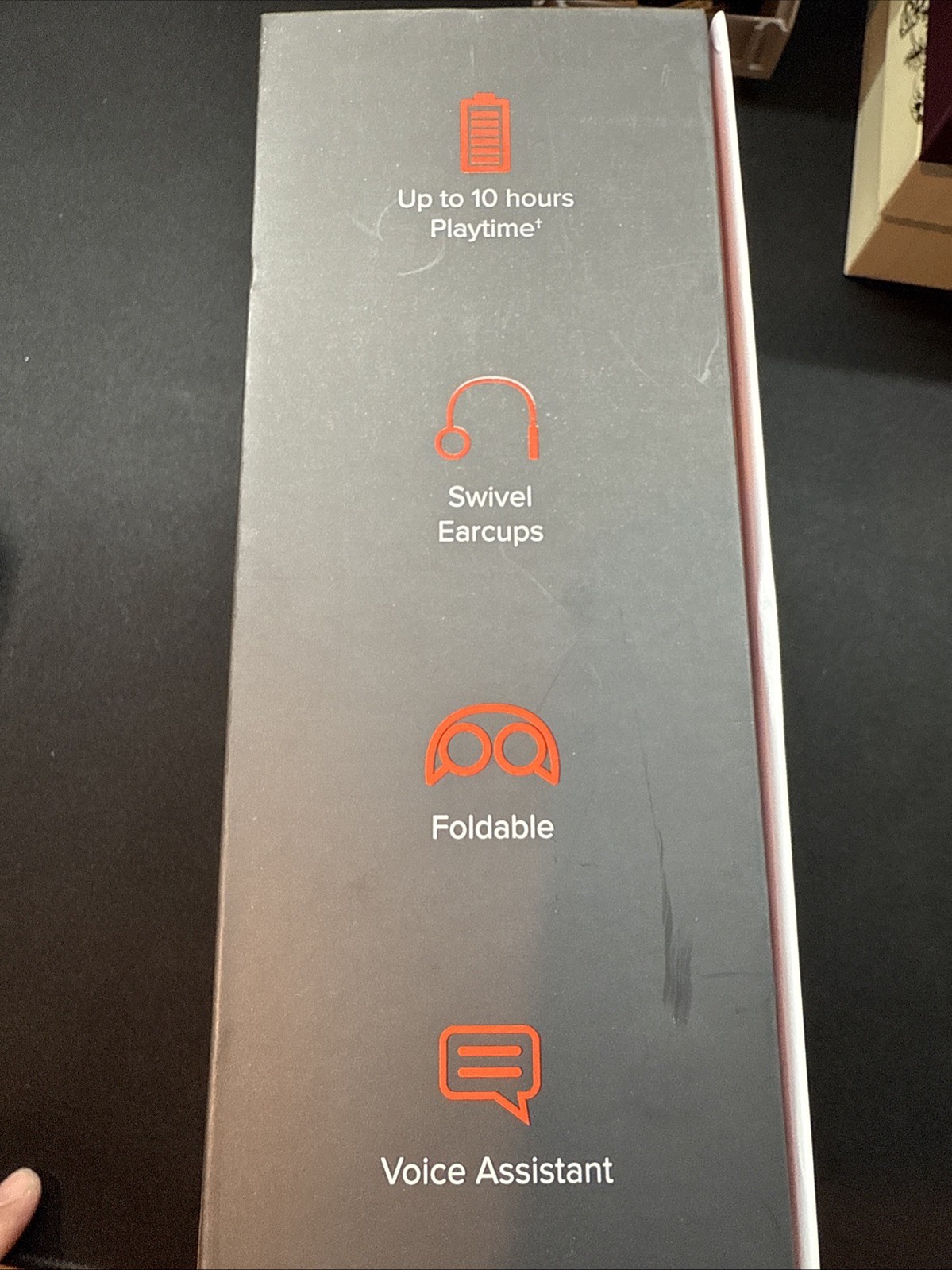 Aiwa Over The Ear Wireless Headphones Adjustable Upto 10 Hours Playtime