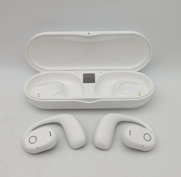 iLive 16mm Driver Clear Truly Wireless Open Ear Earbuds White Superior Quality