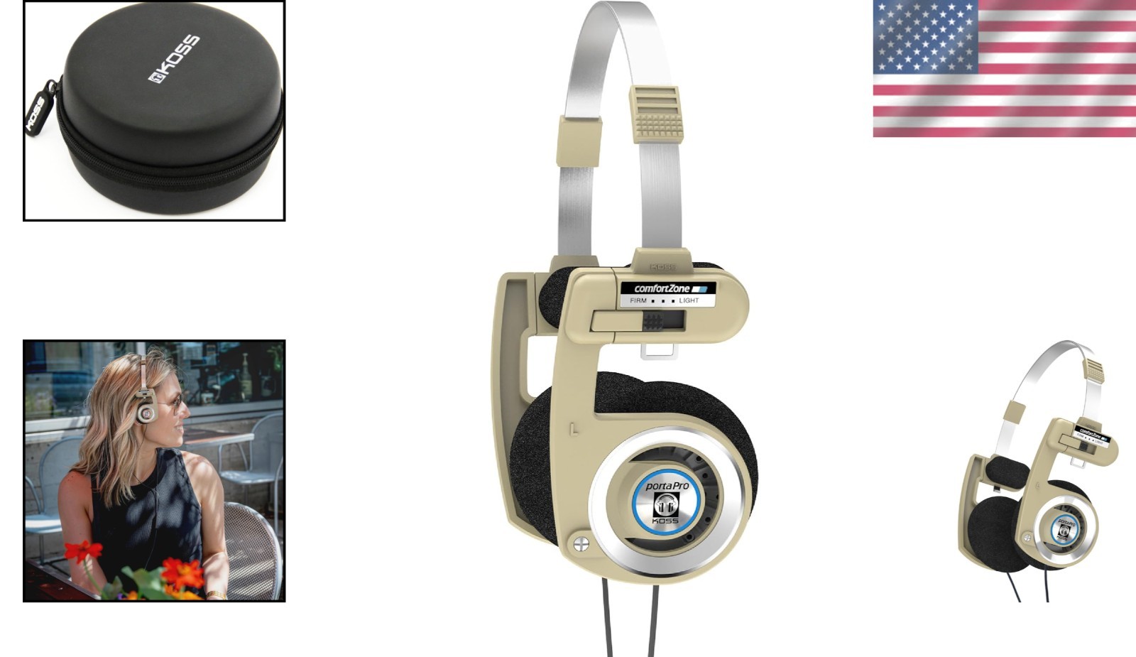 On-Ear Headphones, Touch Remote Control, Rhythm Beige, Wired
