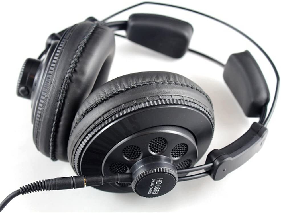 Superlux Professional Monitor Over Ear Headphone HD668B Semi-Open type Black New
