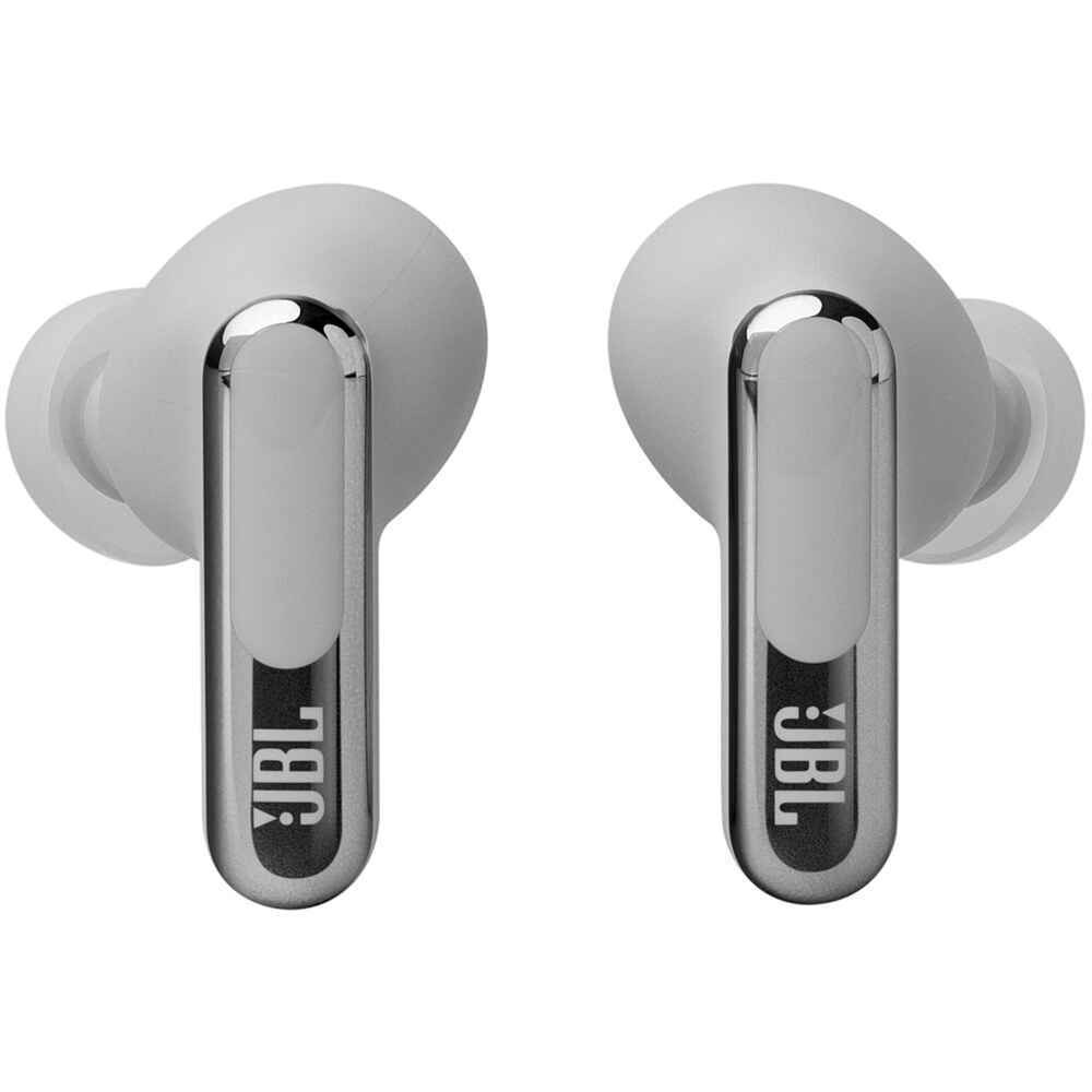JBL JBLLIVEBEAM3SILAM Live Beam 3 TWS Earbuds – Silver