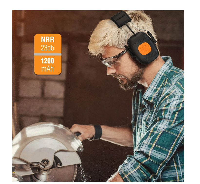 Noise Cancelling Bluetooth Headphones, Sound Guard Ear Muffs