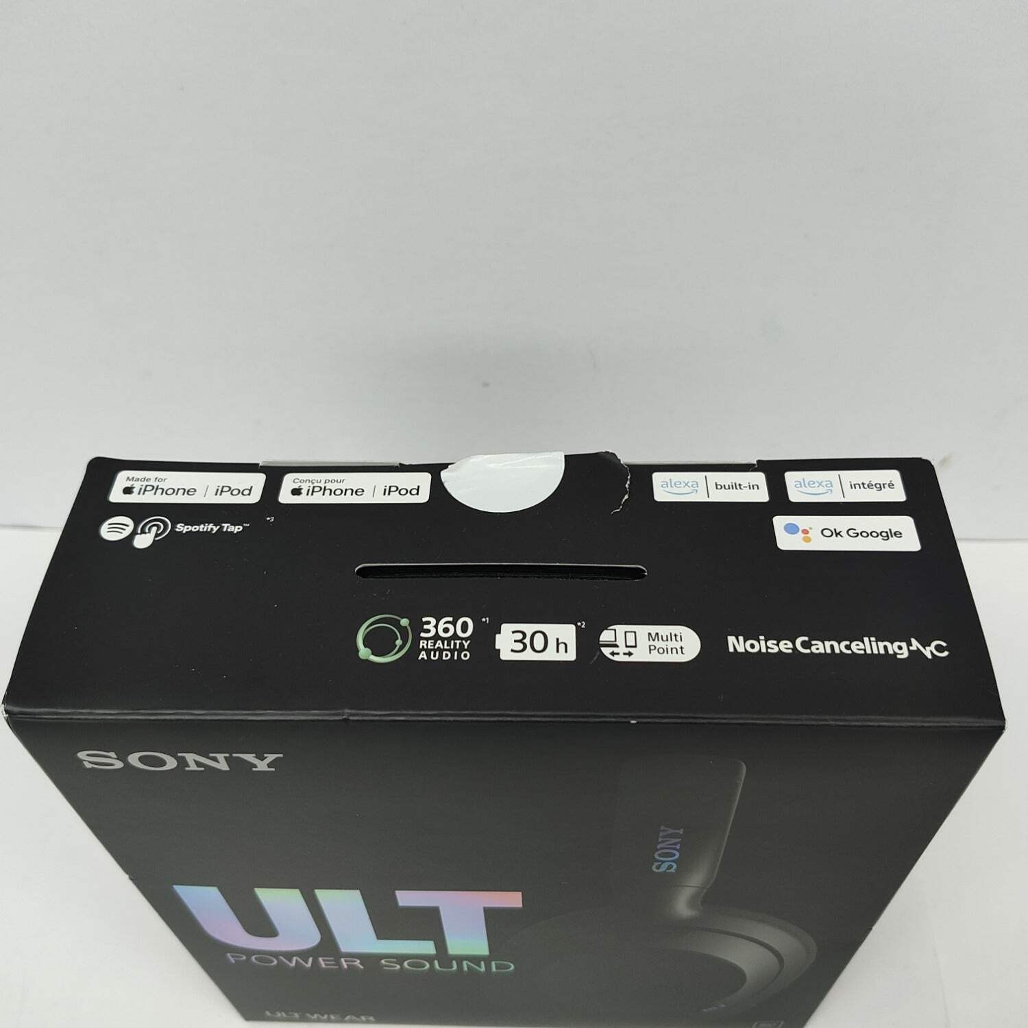 Sony ULT WEAR 900N Wireless Over-Ear Bluetooth Headphones Black